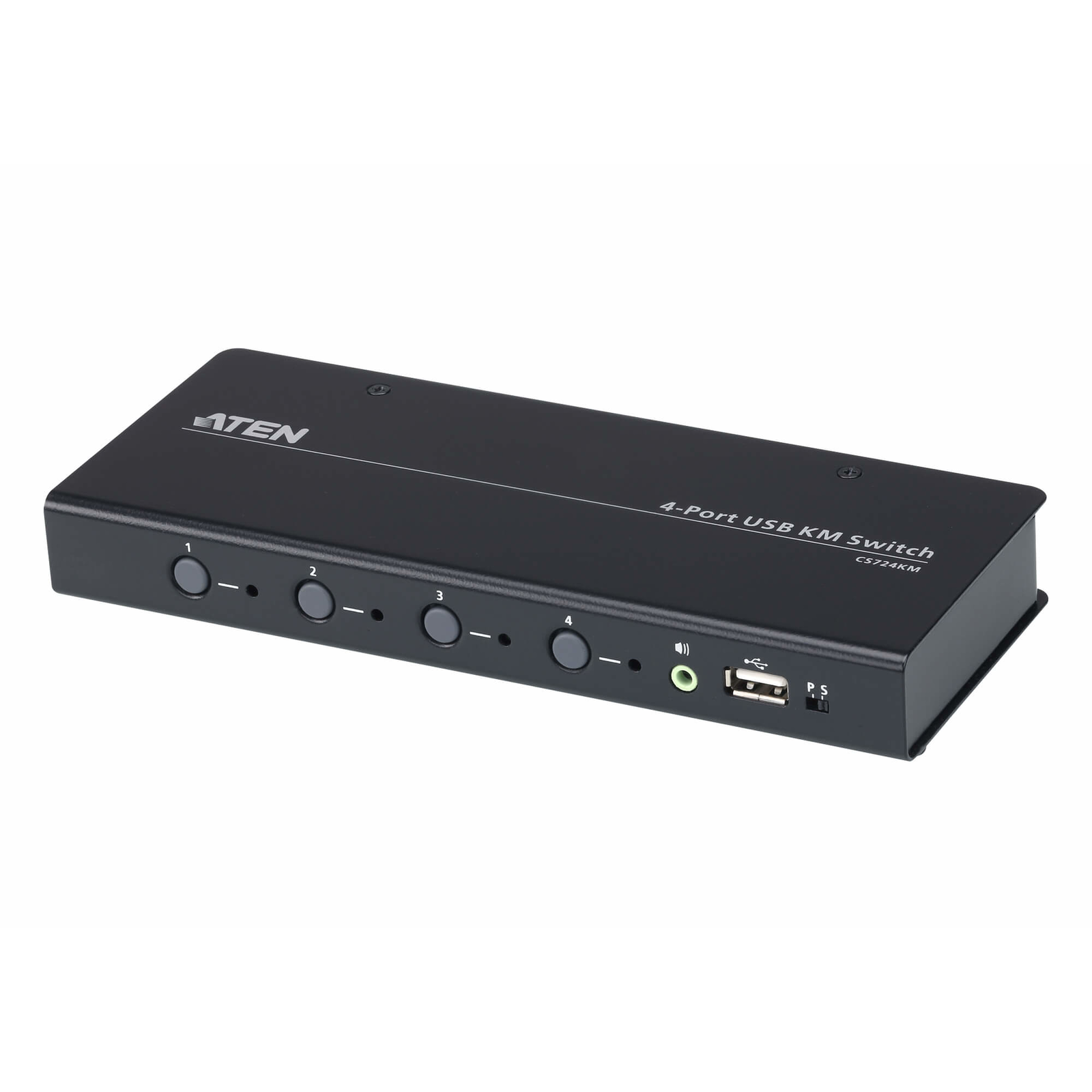 ATEN CS724KM KVM/audio/USB Switch 4 X KVM/audio/USB (CS724KM-AT)