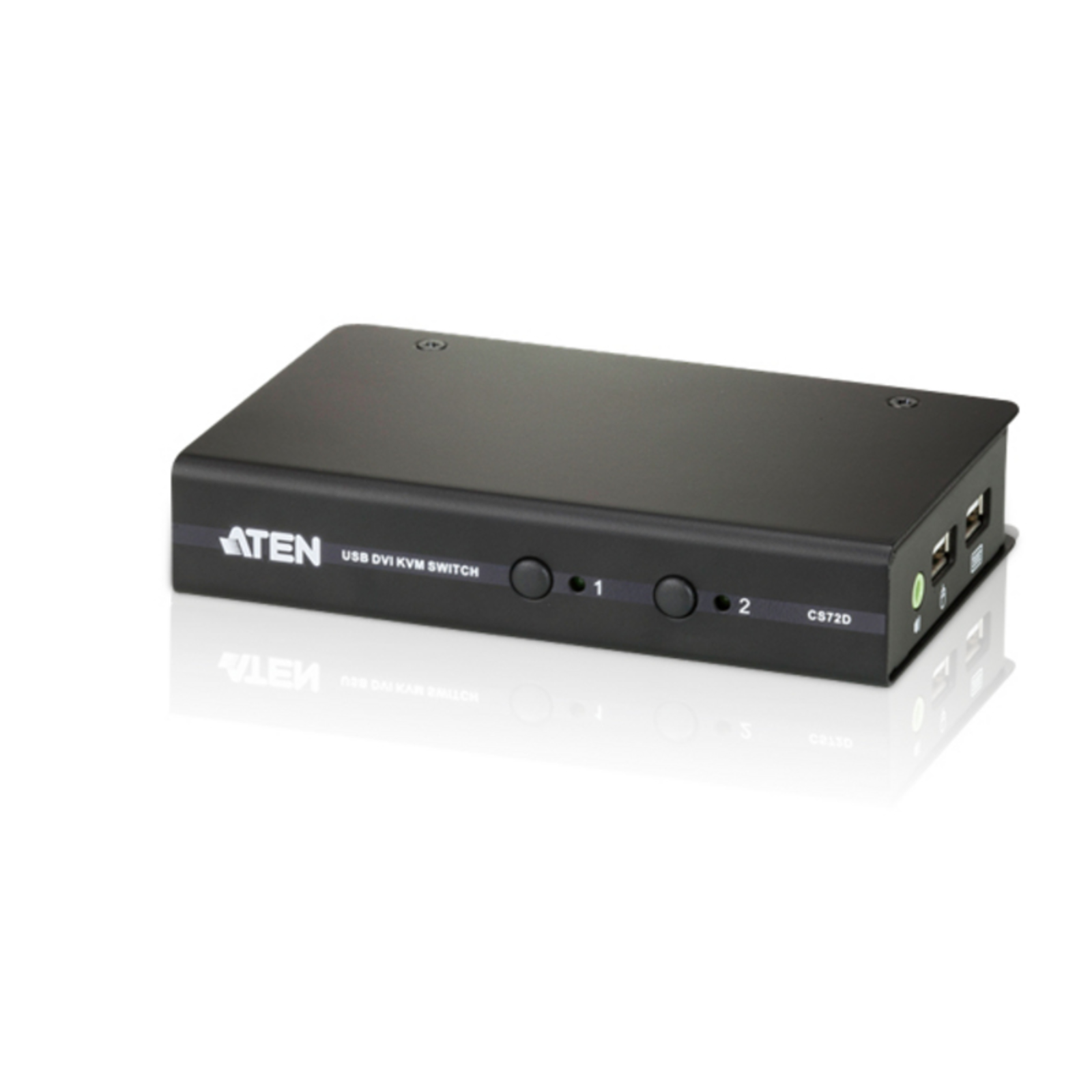 Aten CS72D KVM/audio Switch 2 X KVM/audio