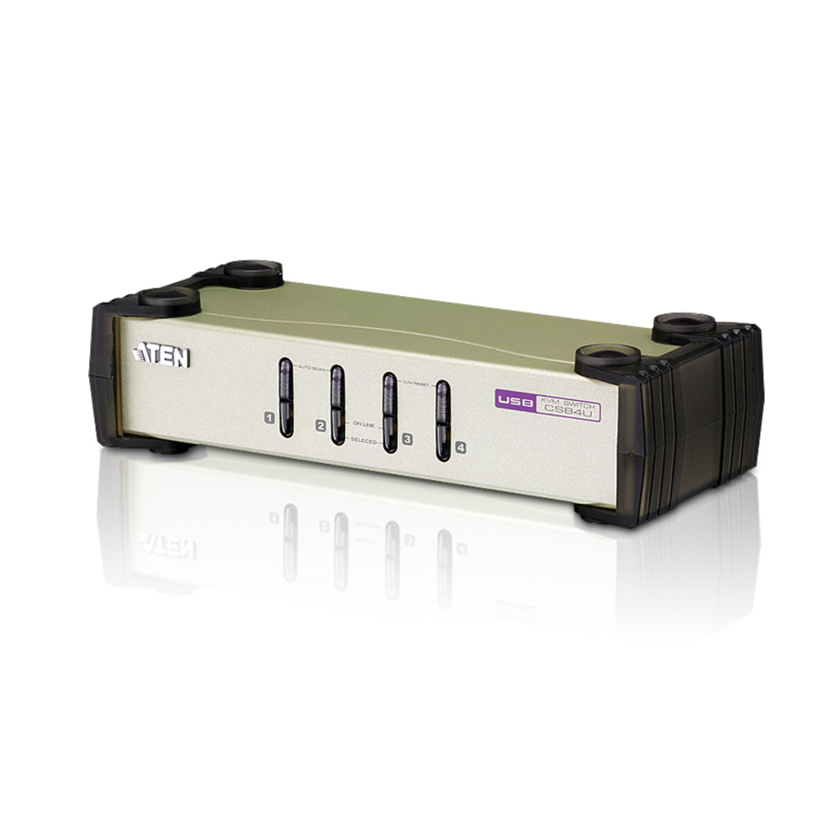 ATEN CubiQ CS84U KVM Switch 4 Ports