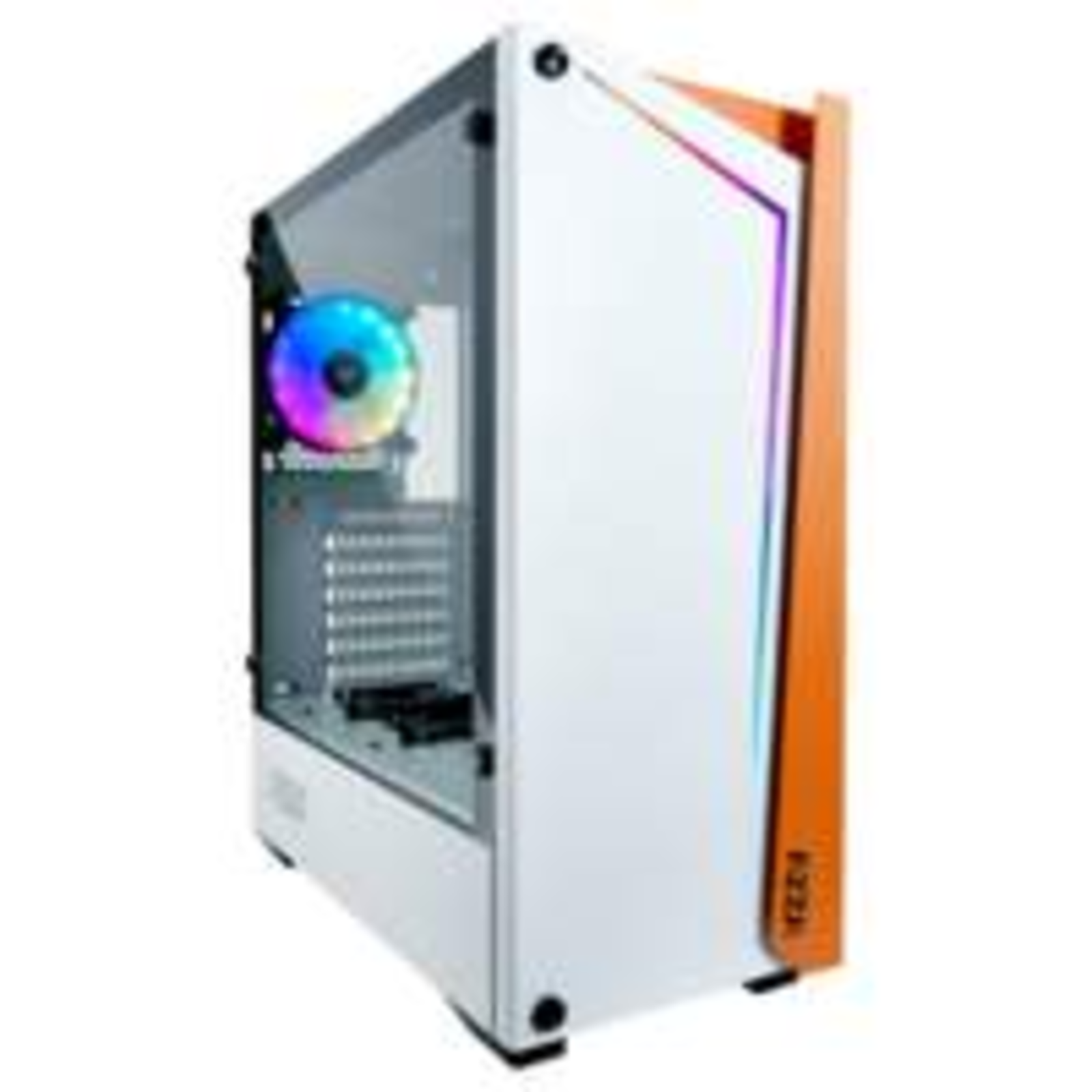AZZA Apollo 430W-DF2 GAMING Steelfront White 1xDigital RGB