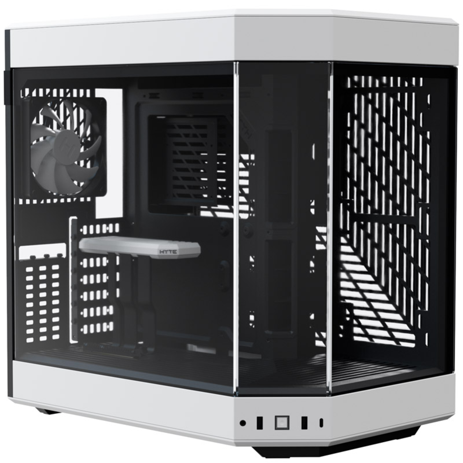 HYTE Y60 White/black Tempered Glass
