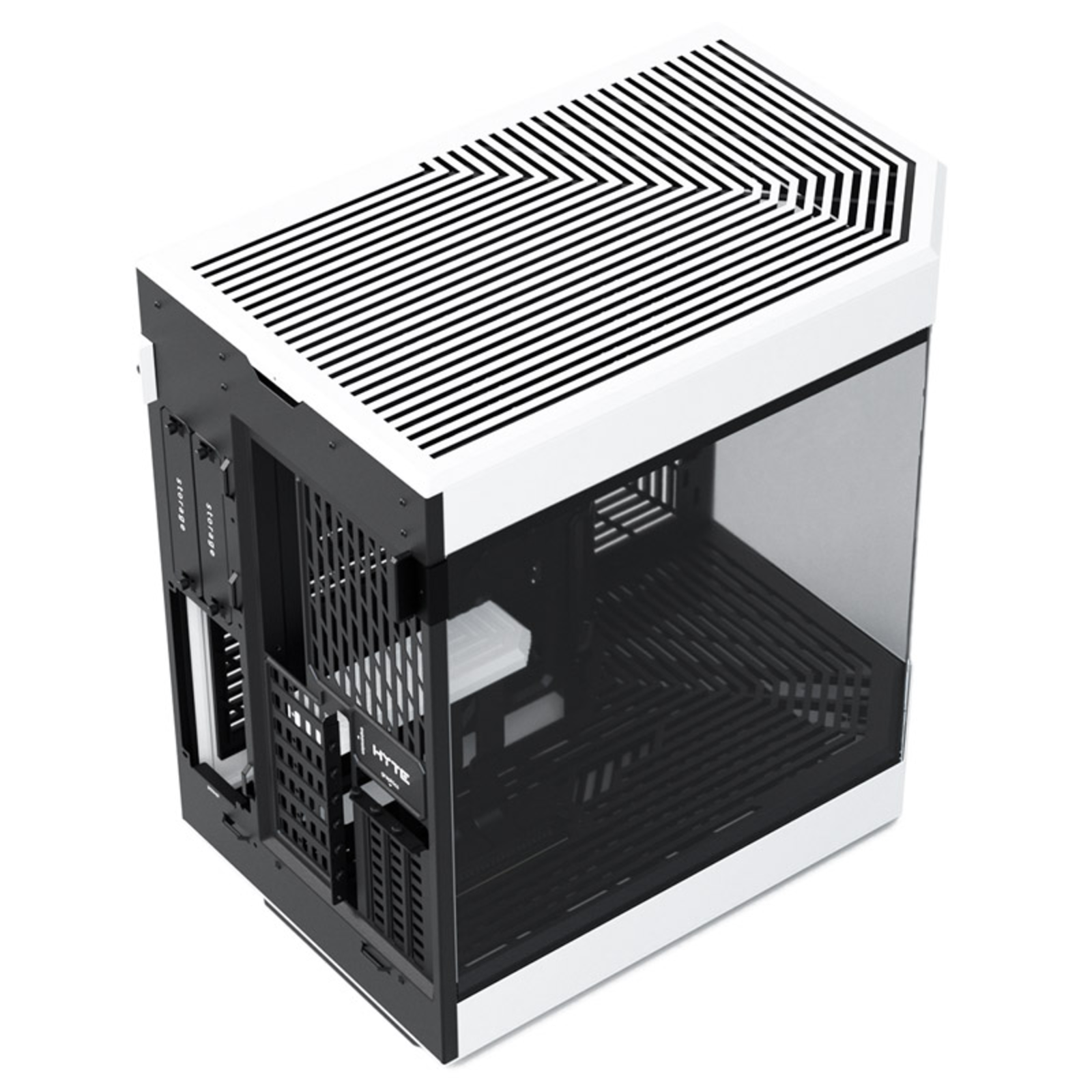 HYTE Y60 White/black Tempered Glass