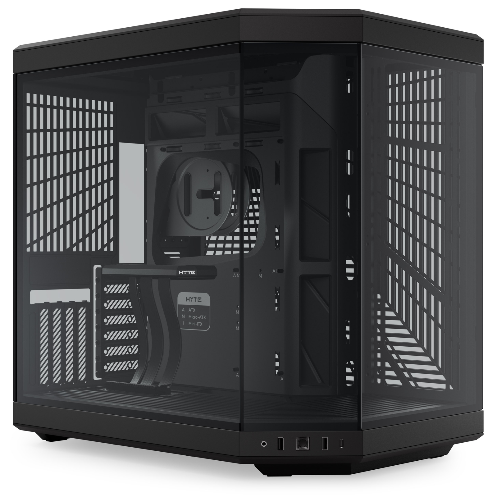 HYTE Y70 Black Tempered Glass