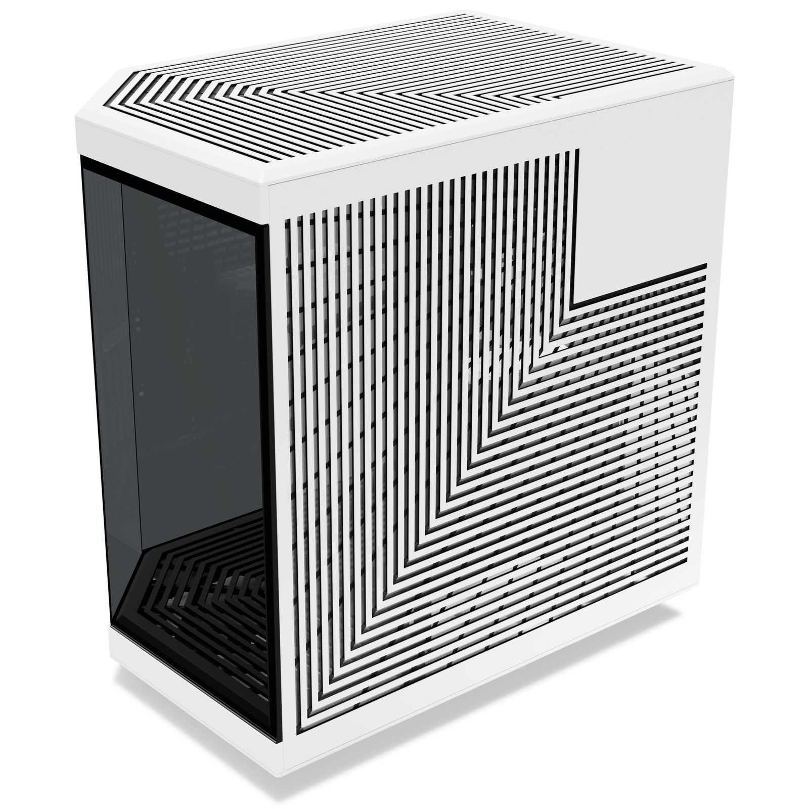 HYTE Y70 Black/white Tempered Glass
