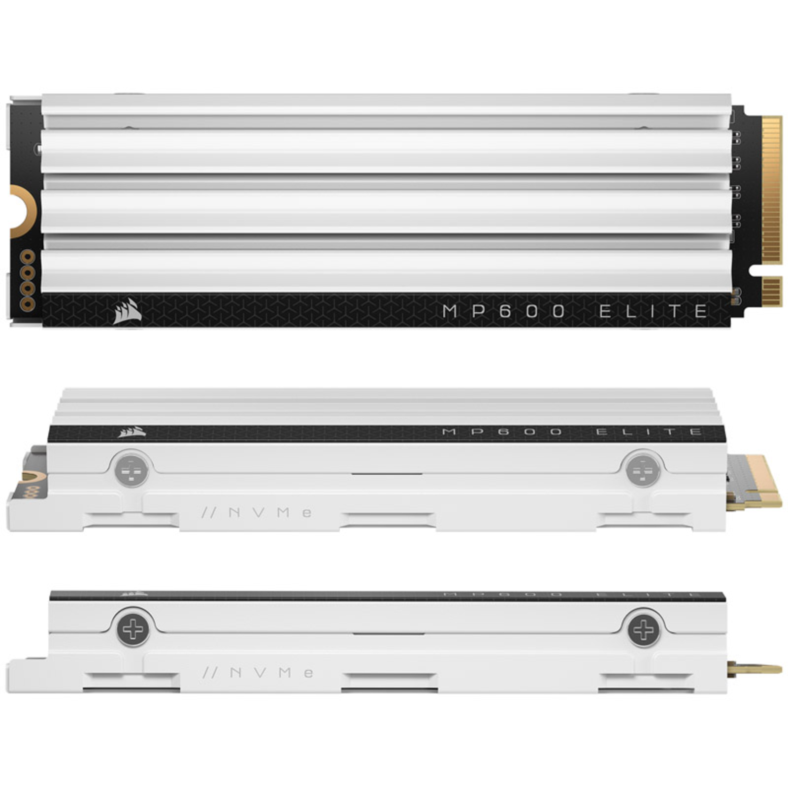 Corsair MP600 ELITE PS5 1 TB White PCIe 4.0 X4 NVMe 2.0 M.2 2280
