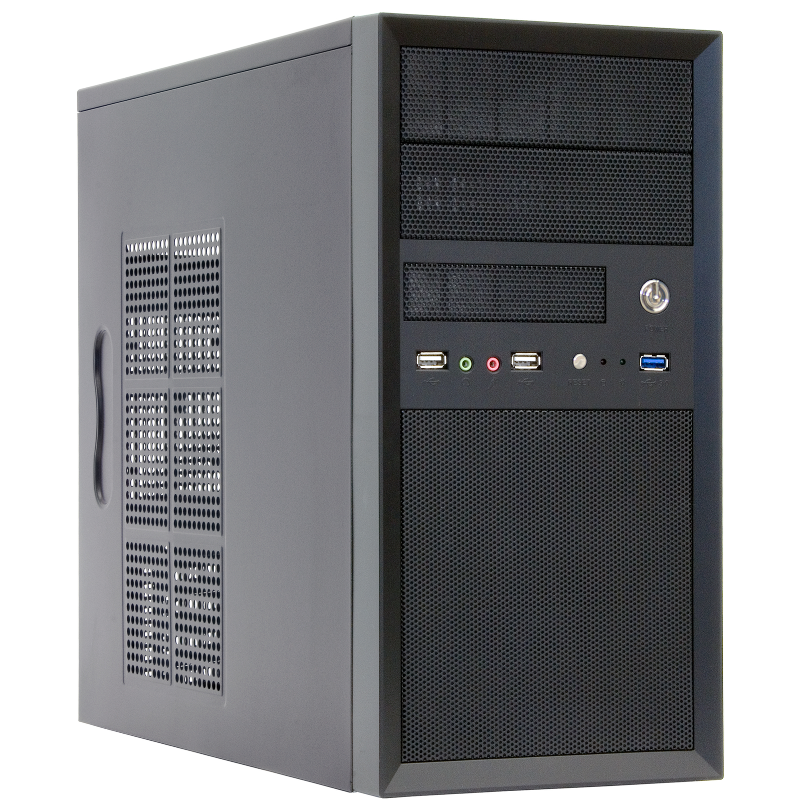 Chieftec Enclosure Micro ATX Black Mesh Series