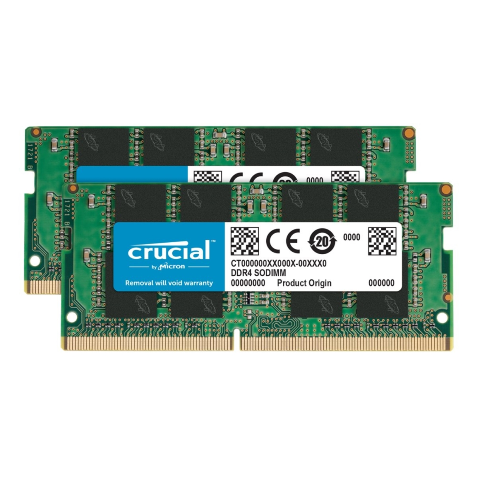 Crucial DDR4 32GB Kit 3200MHz CL22 Non-ECC SO-DIMM 260-PIN