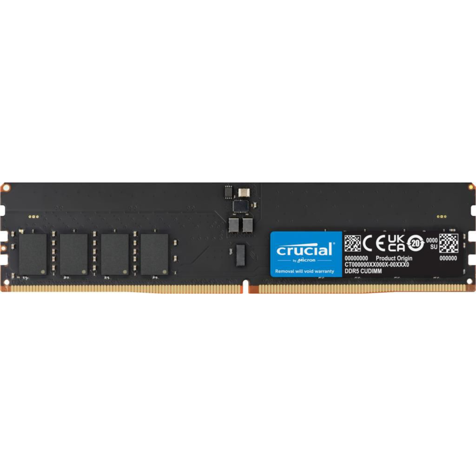 Crucial DDR5 Memory 32GB/6400 CL52 CUDIMM