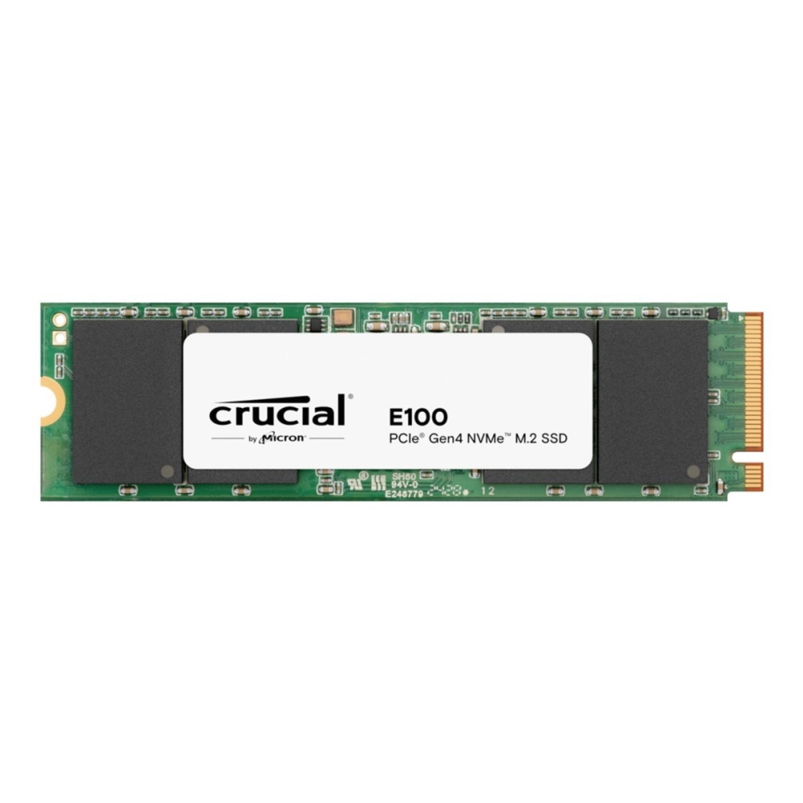 Micron Crucial E100 SSD 480 GB Internal M.2 2280 PCIe 4.0 X4 (NVMe)