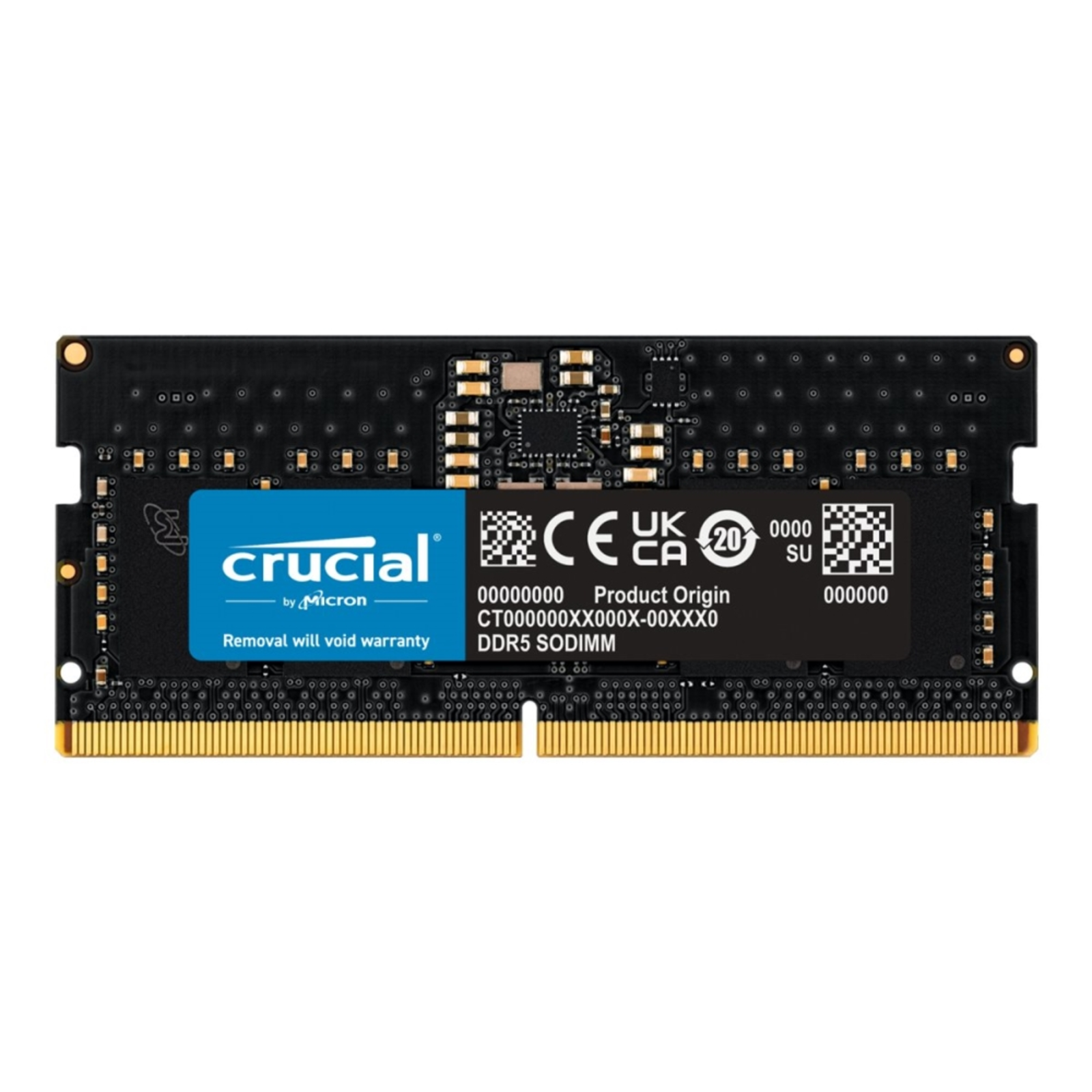 Crucial SO-DIMM 8 GB DDR5-5600 Black CT8G56C46S5