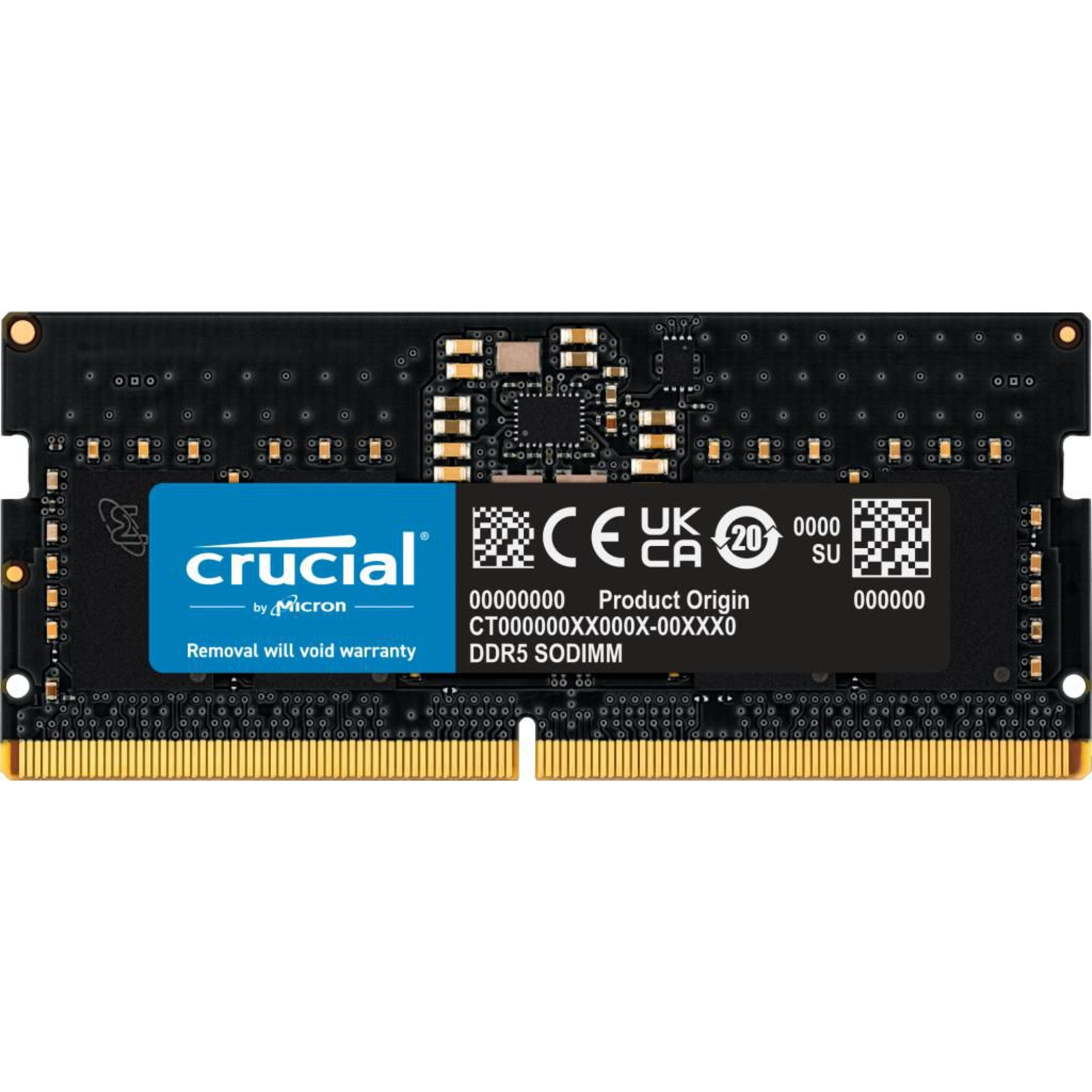 CRUCIAL SODIMM 8G (1X8G) DDR5-5600 CT8G56C46S5T