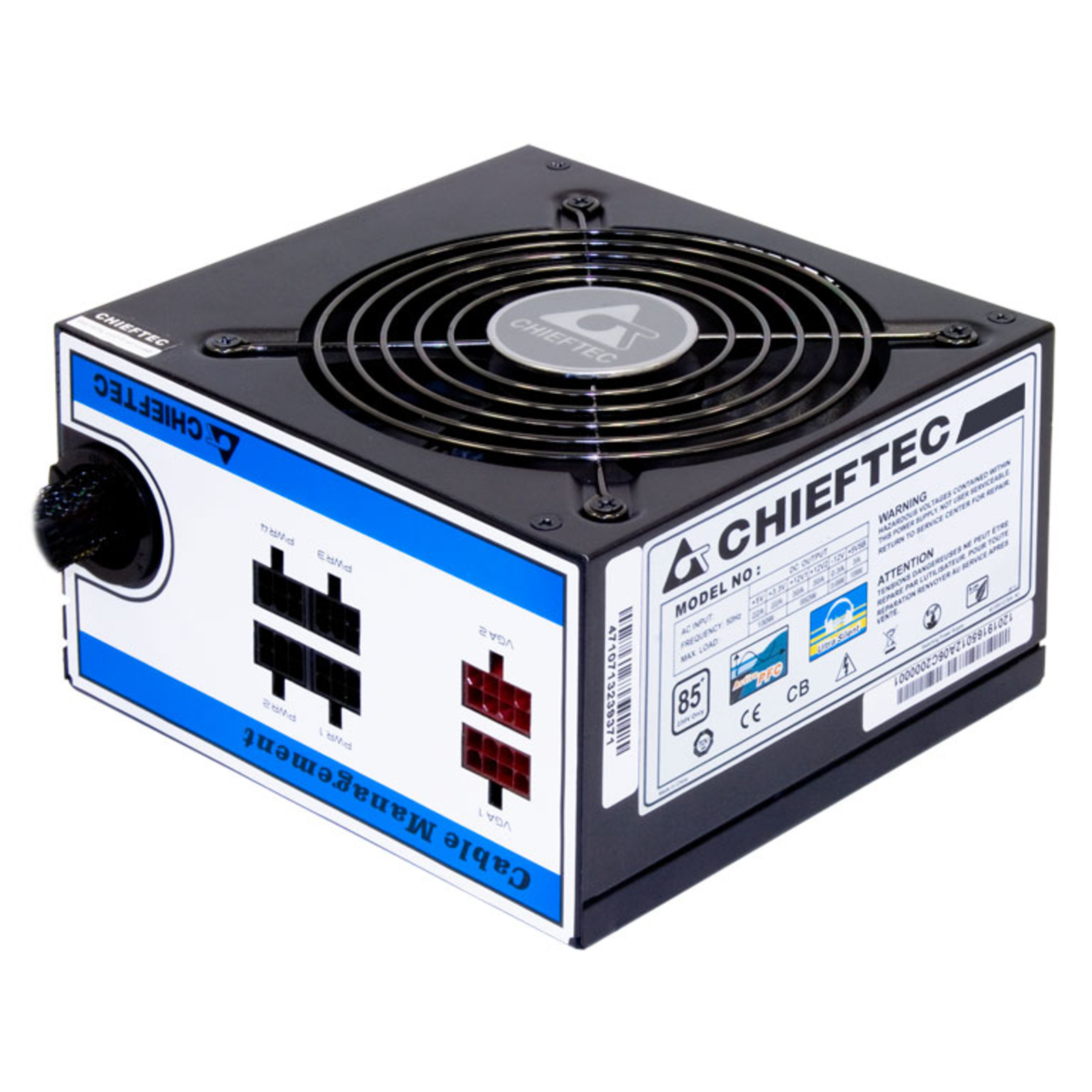 Chieftec Power Supply A-80 CTG-550C 501-600W