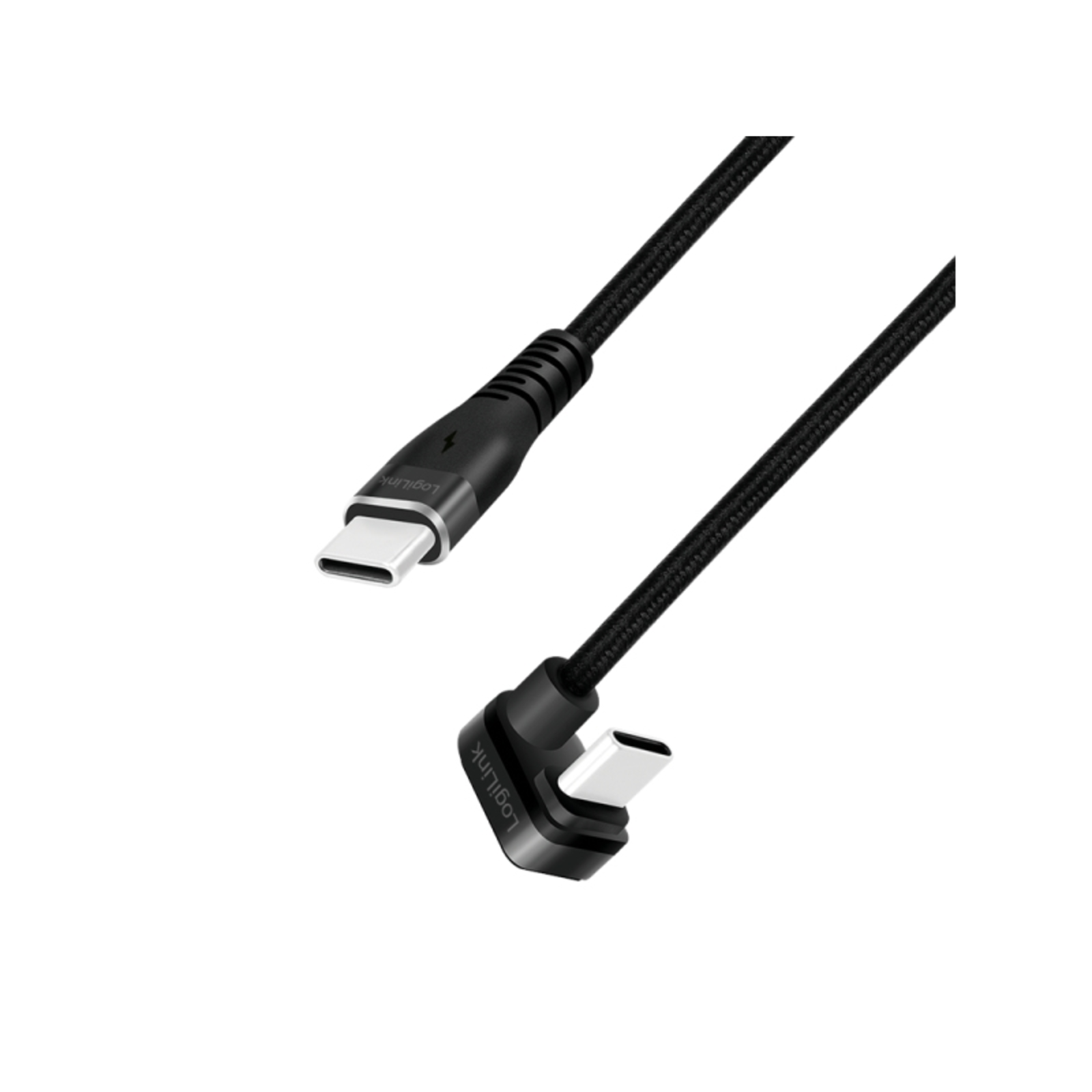 LogiLink USB Cable USB 2.0 USB-C Plug 2.00 M Black CU0191