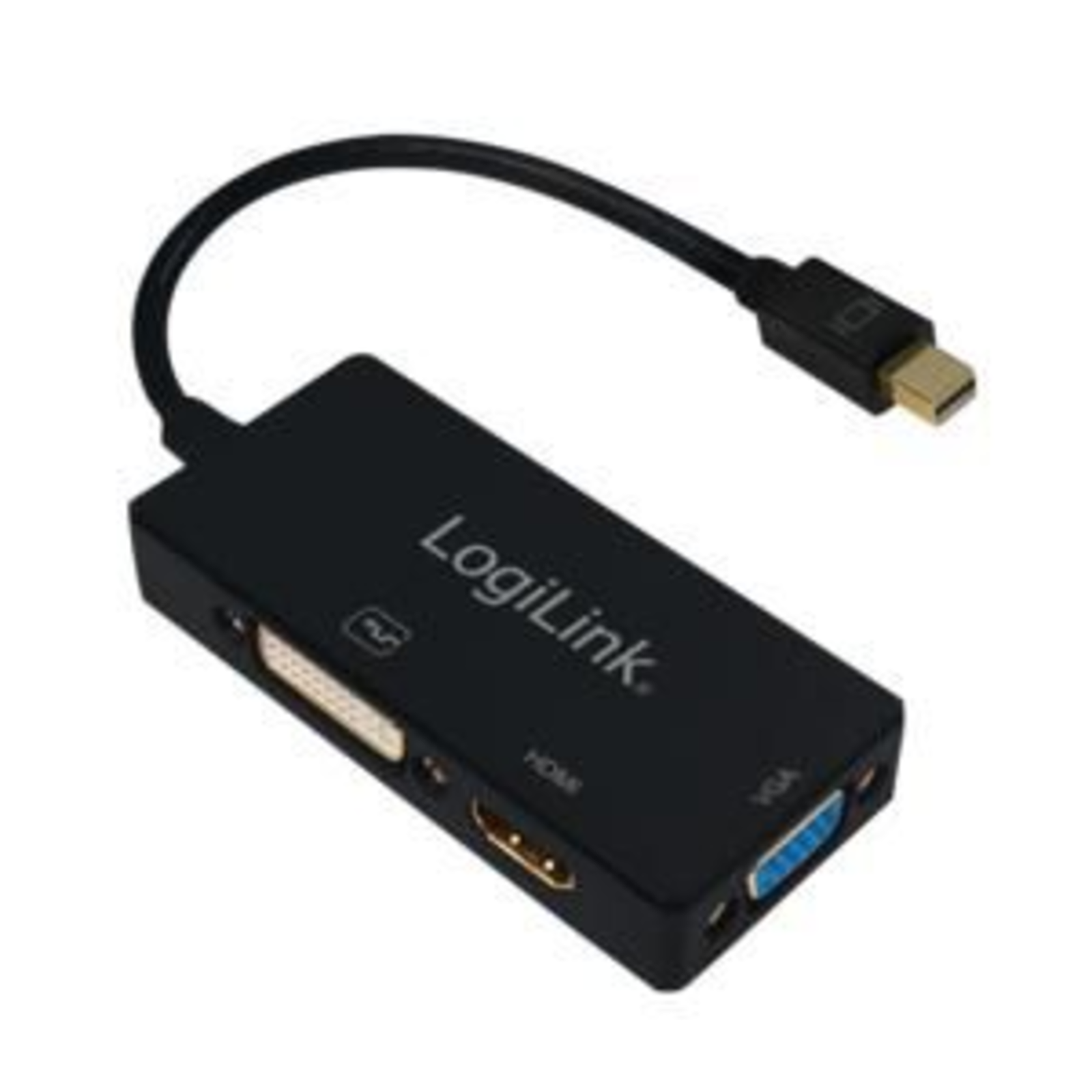 LogiLink 4K Mini Display1.2 to DVI/HDMI/VGA Adapter