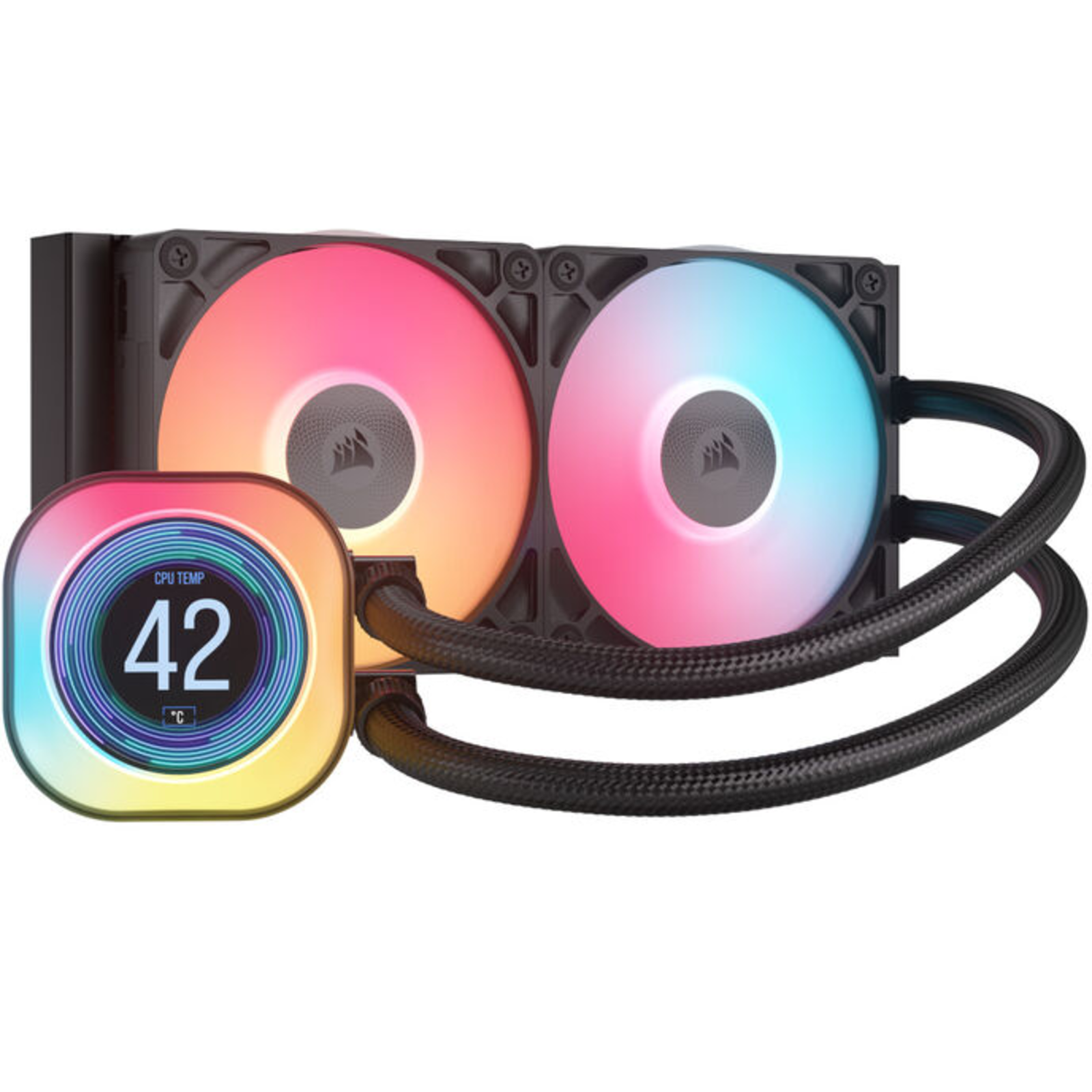 CORSAIR WAK ICUE LINK TITAN 240 RX LCD AIO 240mm