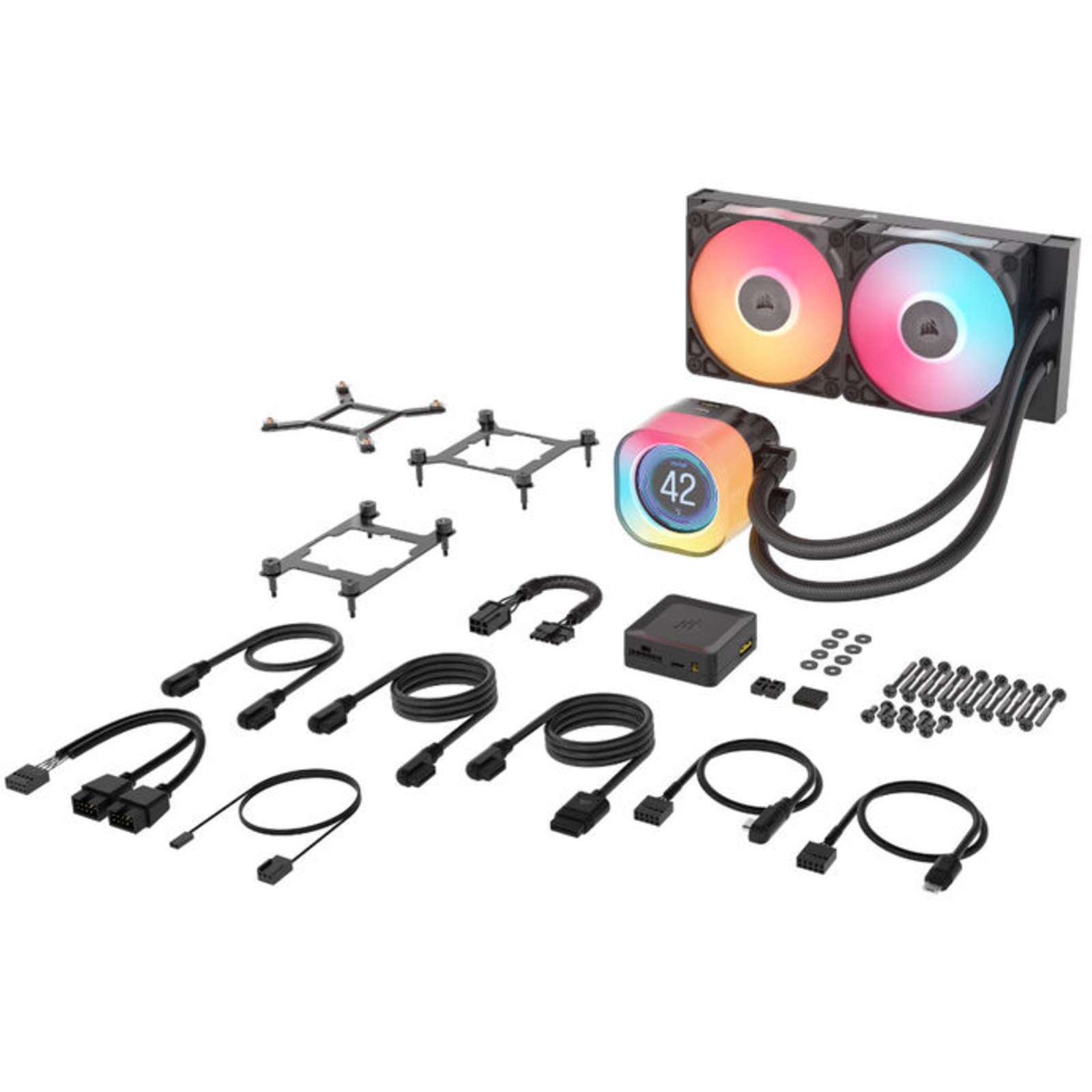 CORSAIR WAK ICUE LINK TITAN 240 RX LCD AIO 240mm