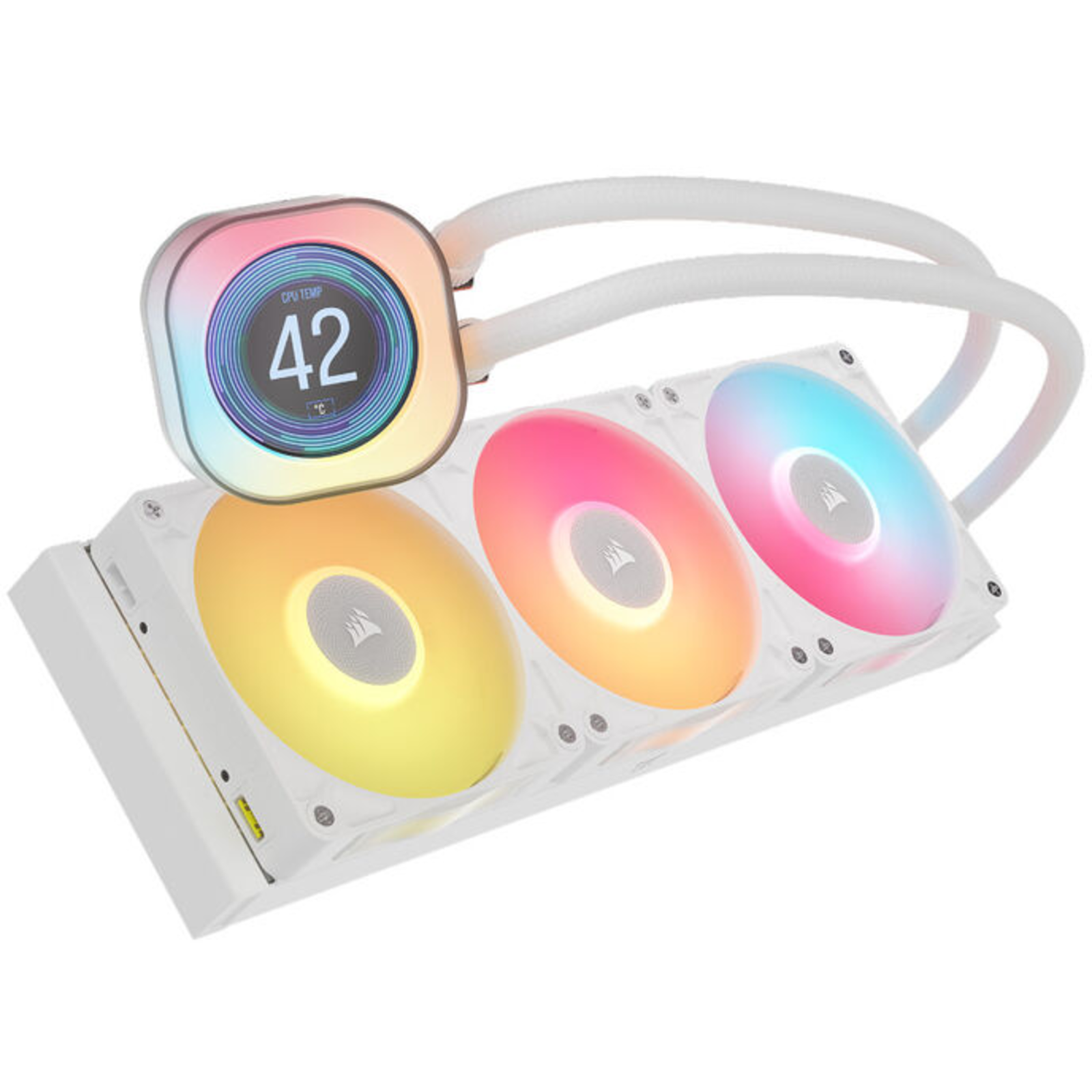 CORSAIR WAK ICUE LINK TITAN 360 RX LCD White AIO 360mm