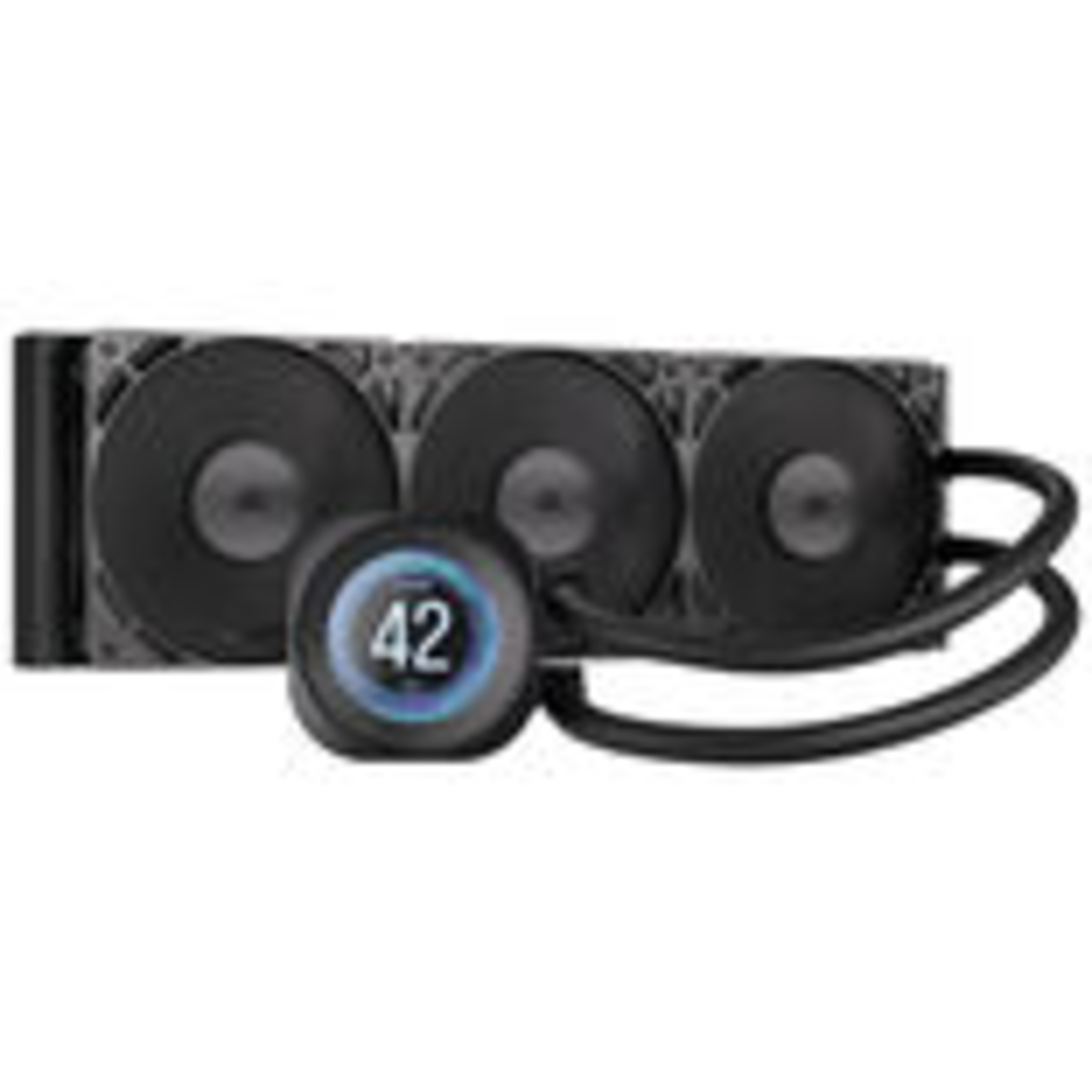 CORSAIR NAUTILUS 360 RS LCD Black AiO Water Cooling