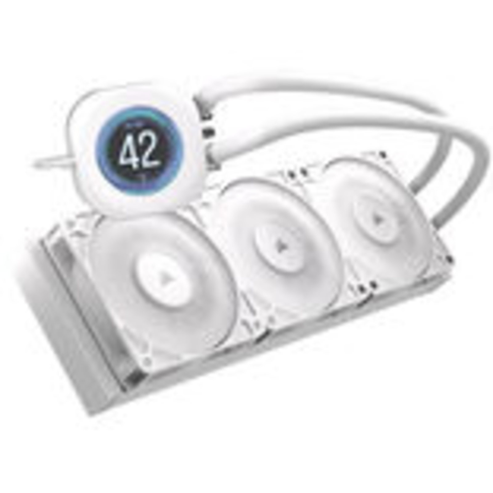 Corsair Nautilus 360 LCD Liquid CPU Cooler White