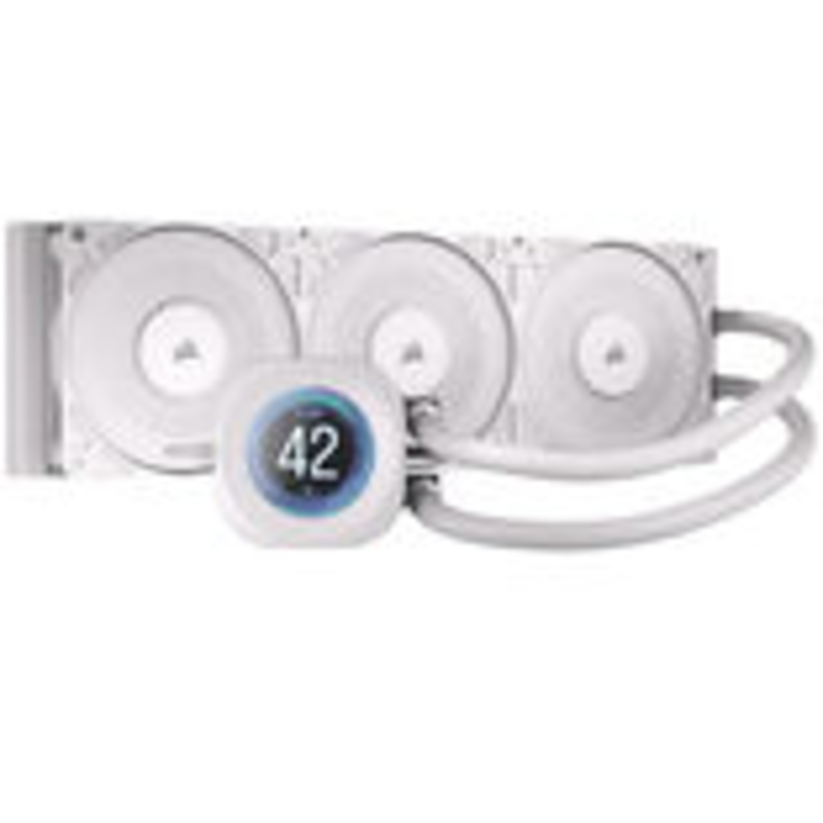 Corsair Nautilus 360 LCD Liquid CPU Cooler White