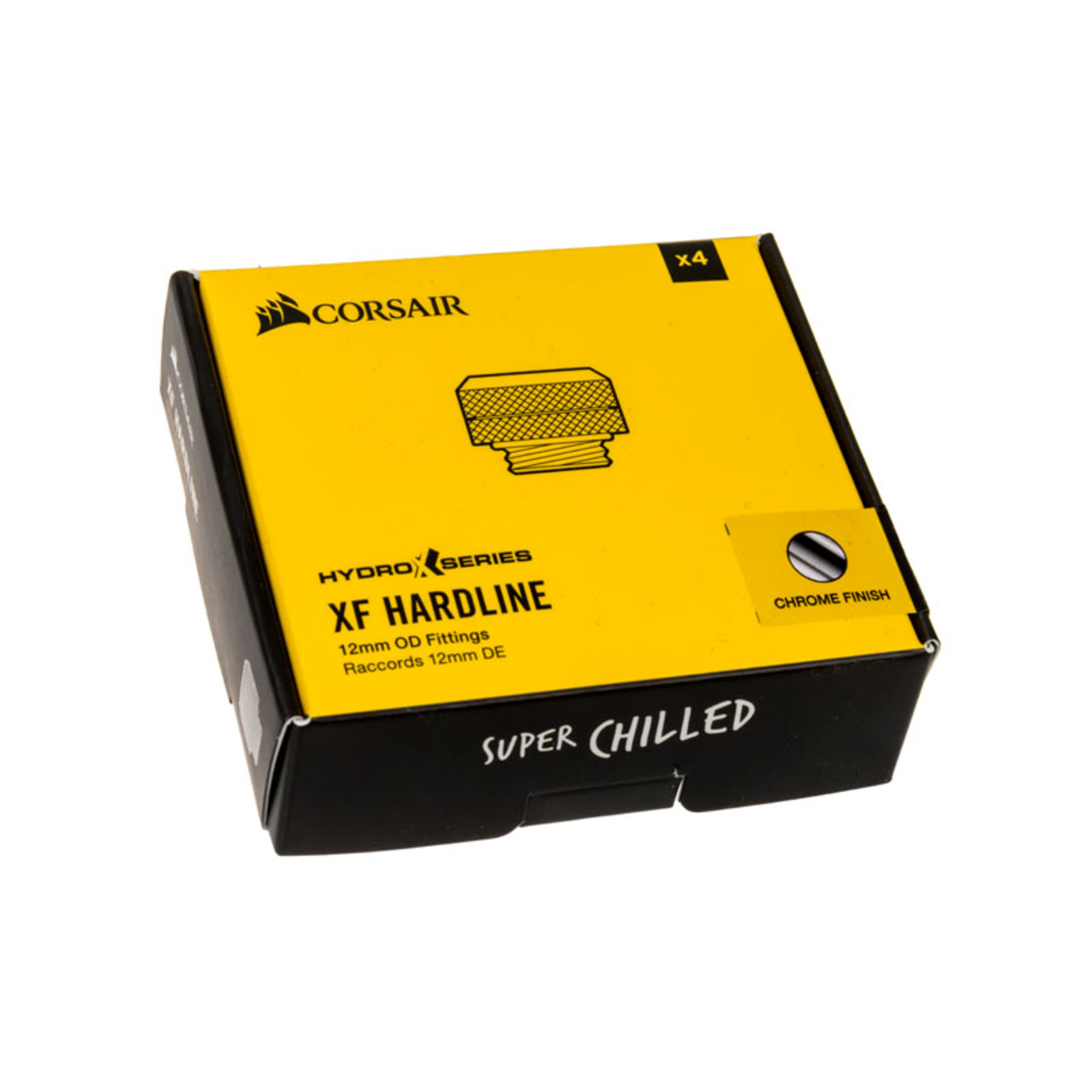 Corsair CX-9052000-WW Chrome Adjustment Liquid Brass 1/4 Inch 1.2cm