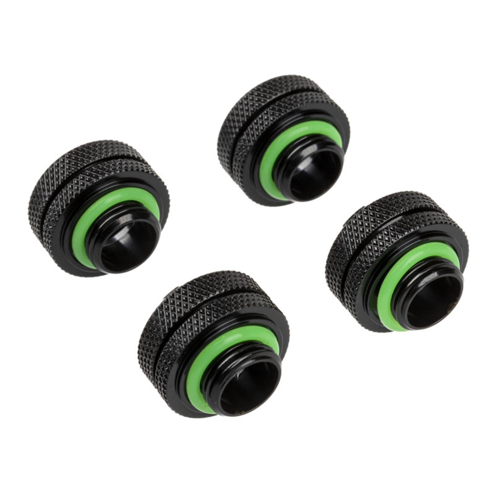 Corsair HydroxSeries XF Hardline Connection Straight G1/4inch Male to 14mm OD Hardtube 4-pack Black