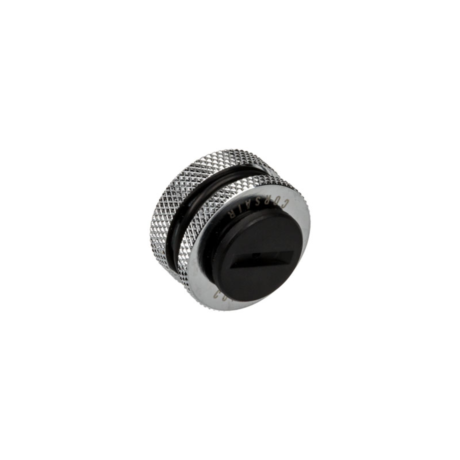 Corsair Hydro X Series XF Fill Port G1/4 Inch IG Chrome Silver