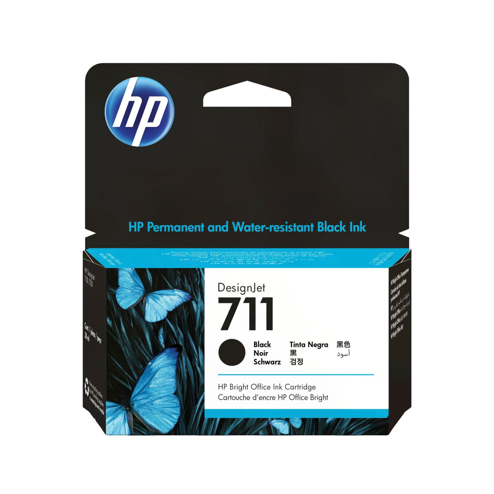 HPI 711 Black Ink CZ129A