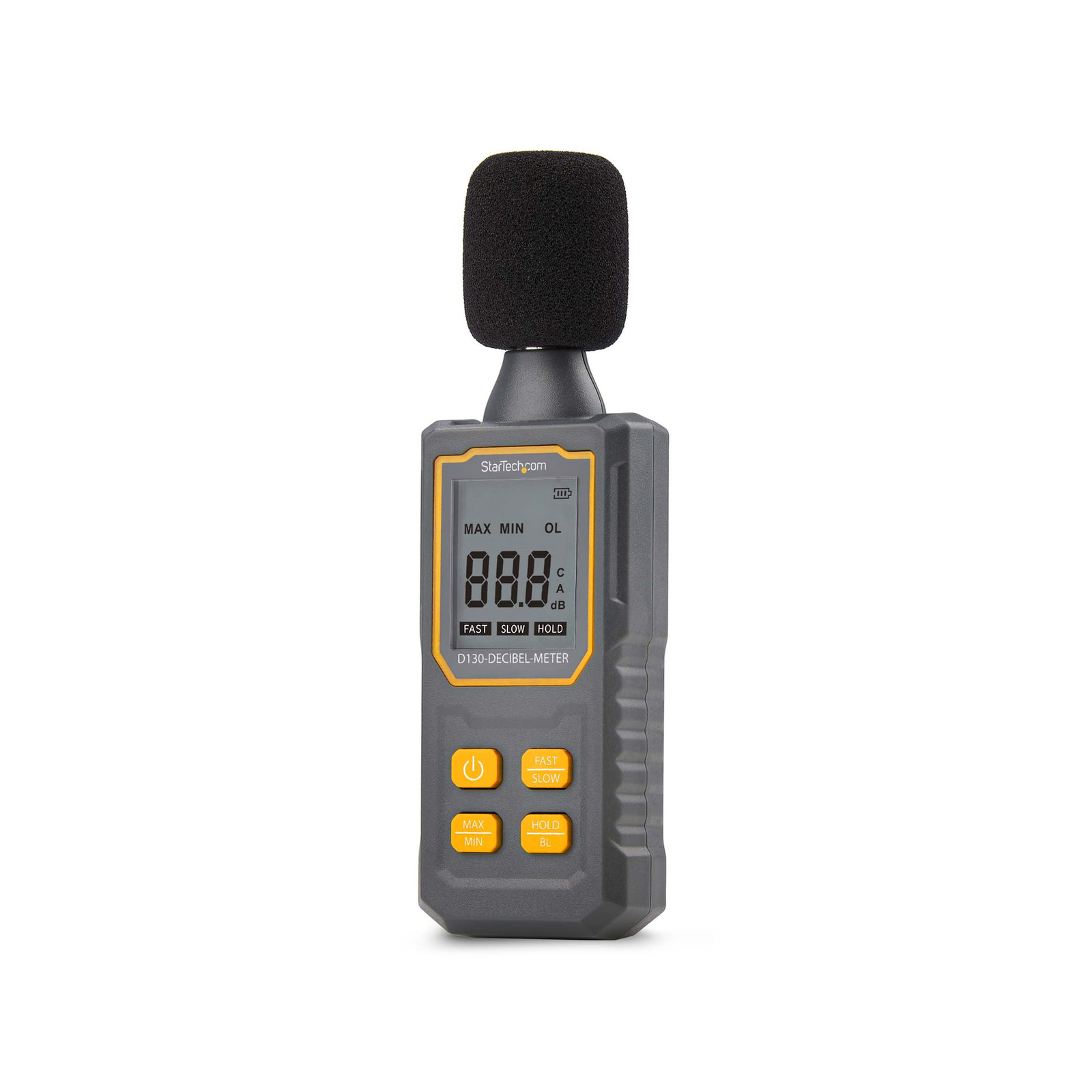 StarTech Handheld Digital Sound Meter Noise/Decibel Level Reader