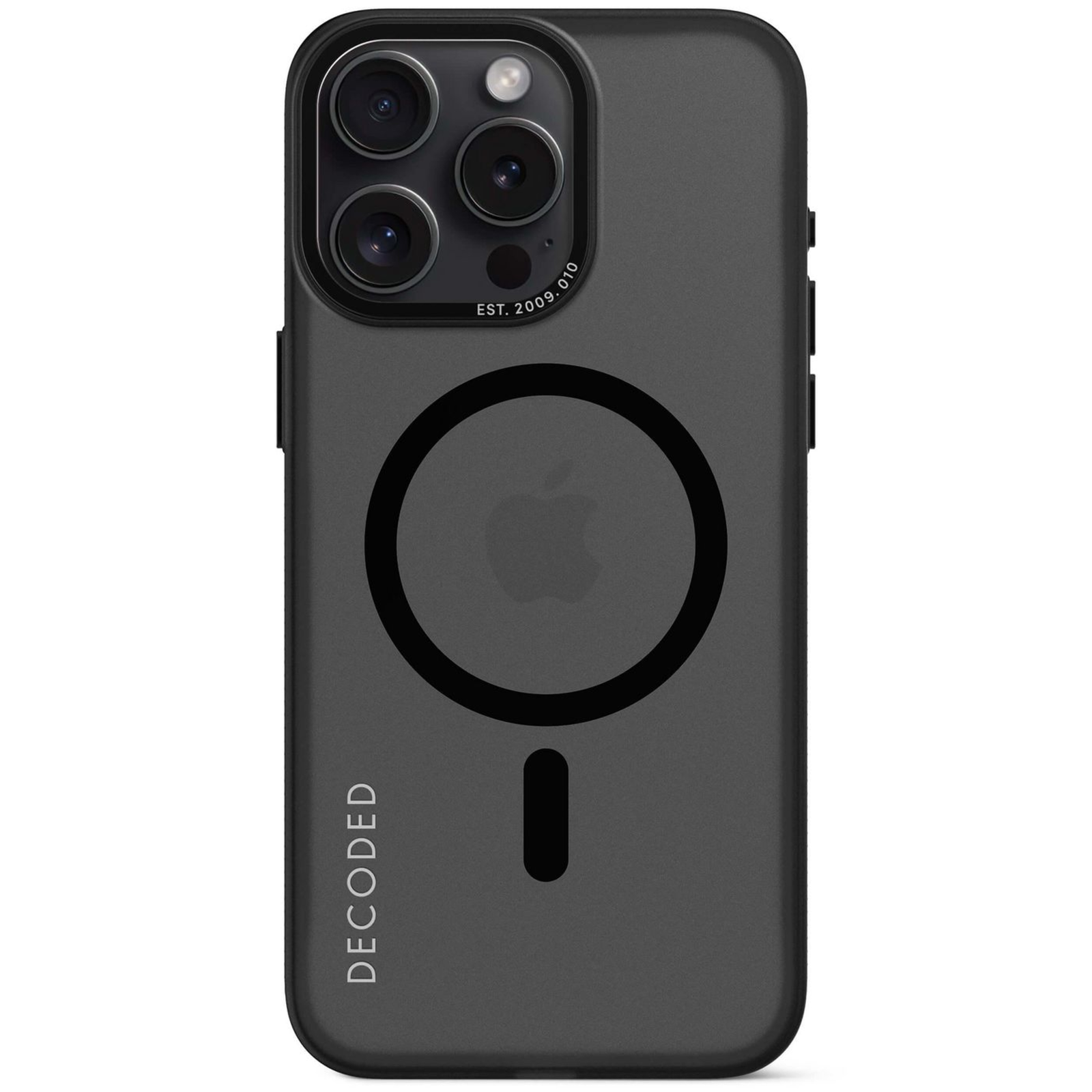 Decoded Recycled Plastic Backcover IP 15 Pro Max Black