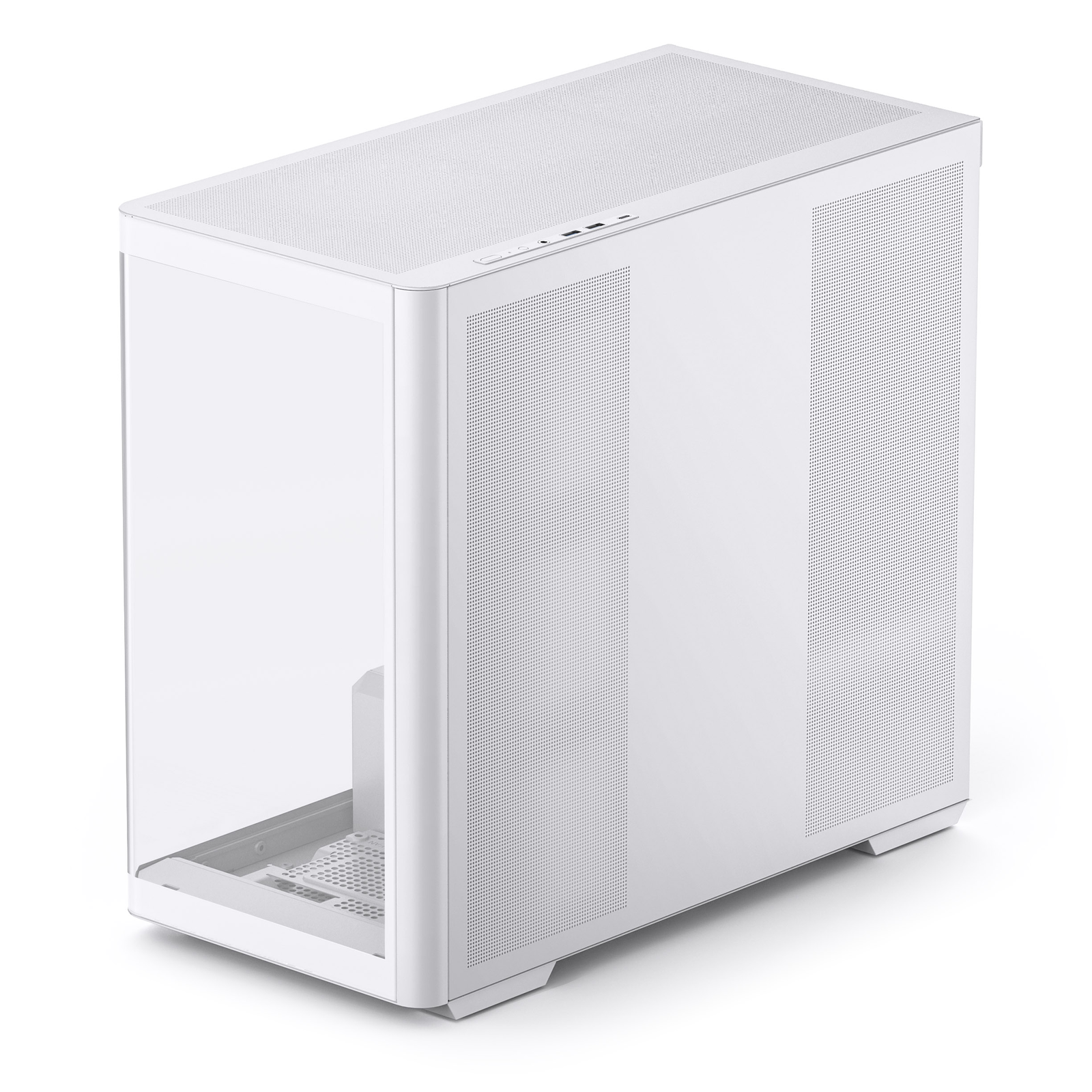jonsbo D300 Midi-Tower 270 Degrees Tempered Glass White