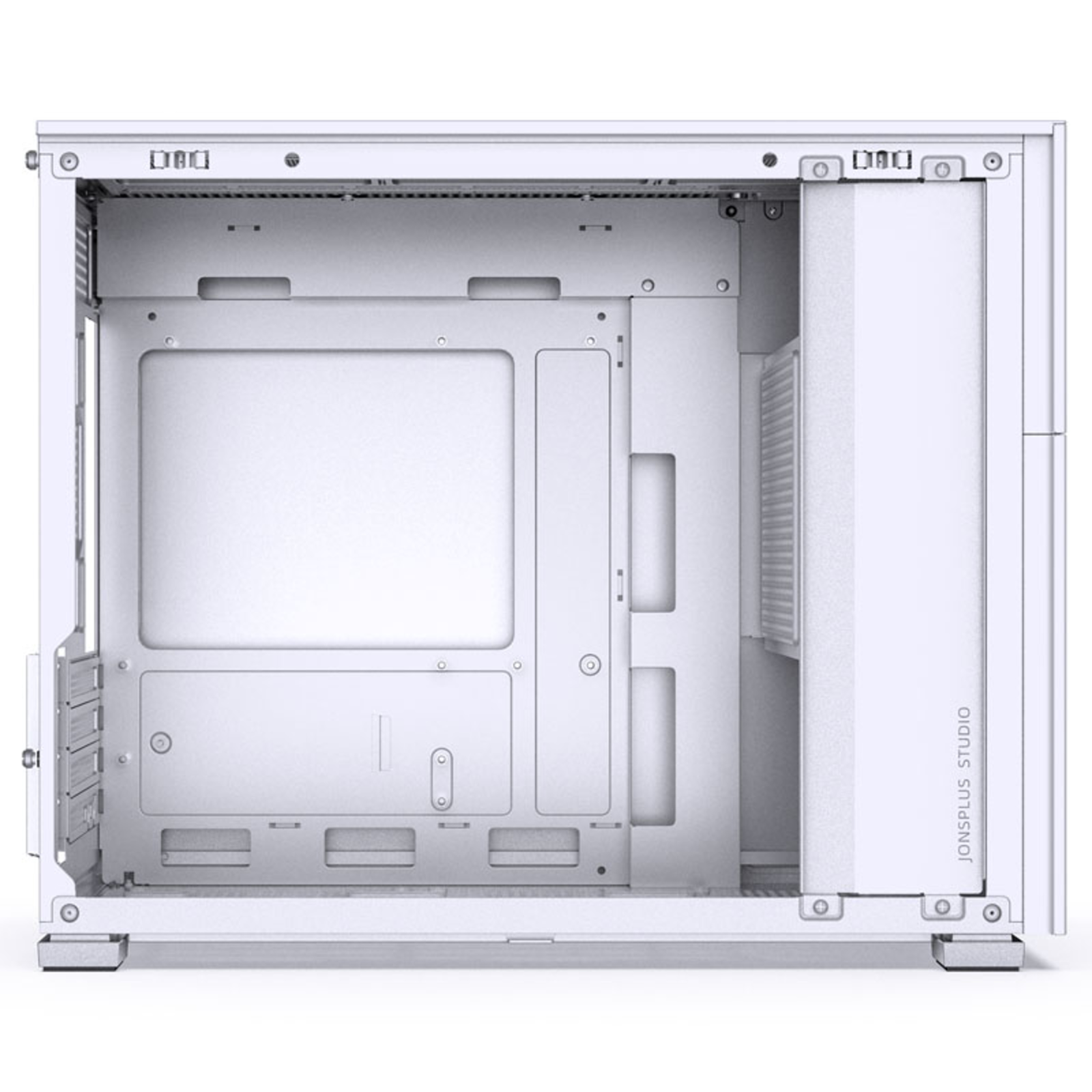jonsbo D31 MESH Screen Micro-ATX Case Tempered Glass White