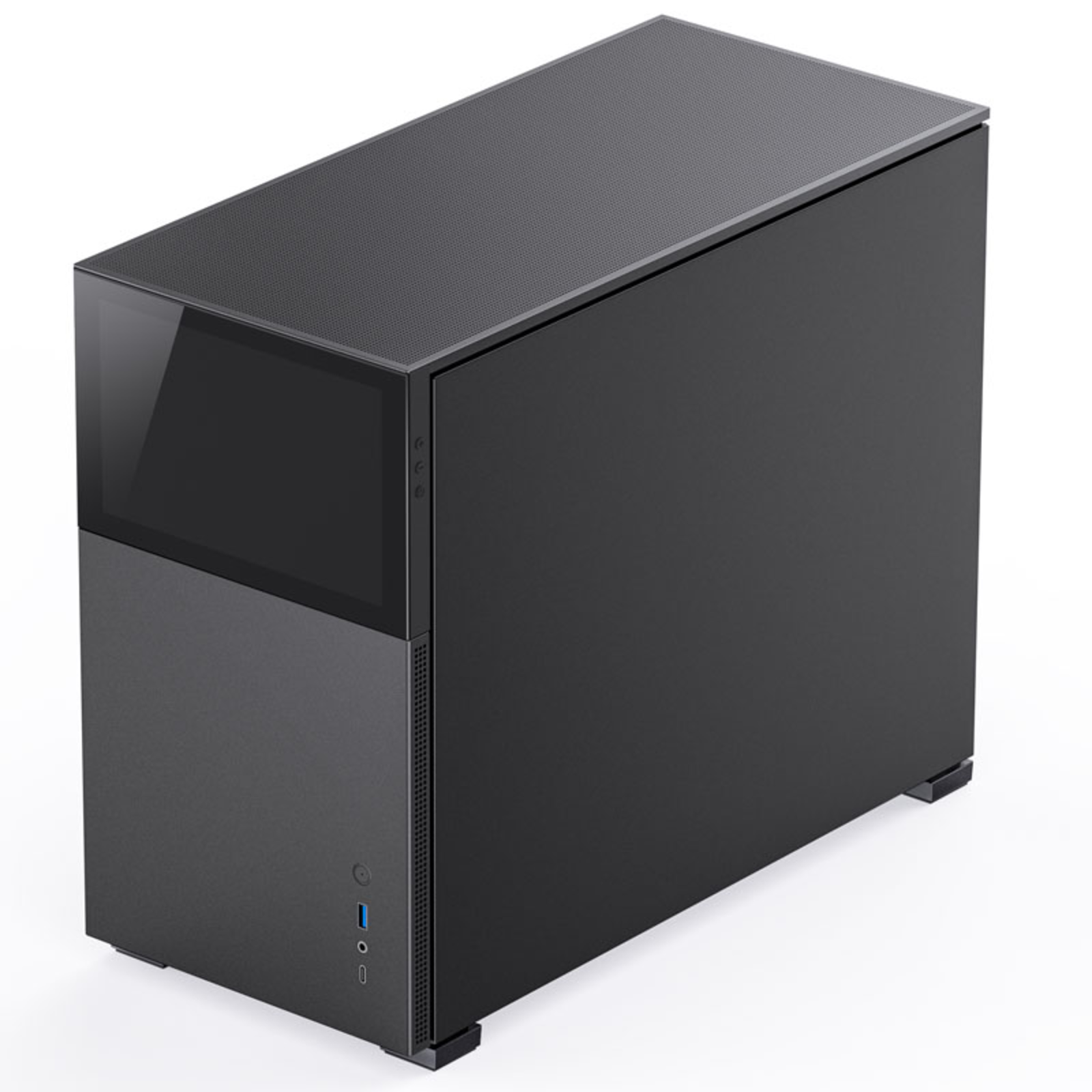 jonsbo D31 Screen Micro-ATX Case Tempered Glass Black