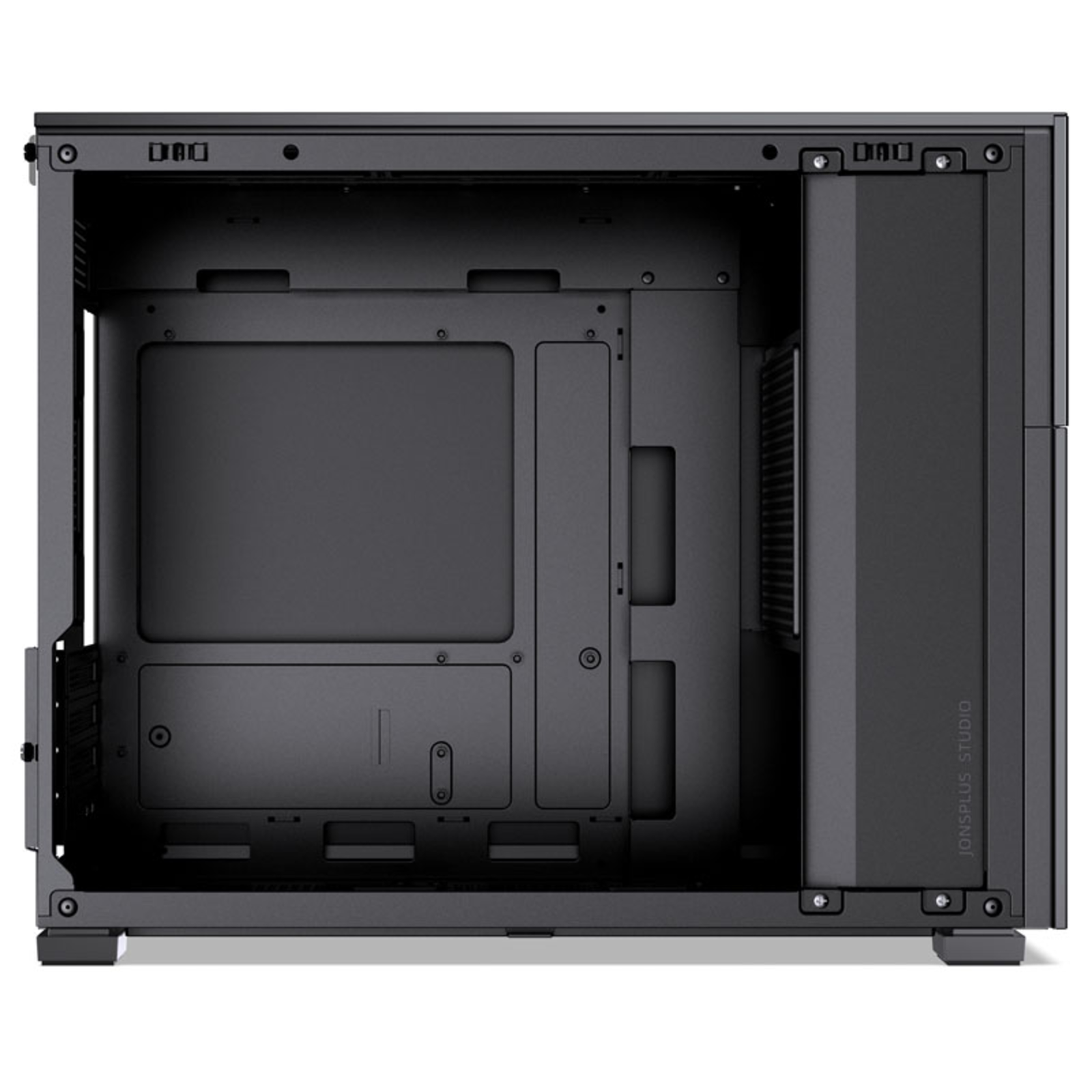 jonsbo D31 Screen Micro-ATX Case Tempered Glass Black