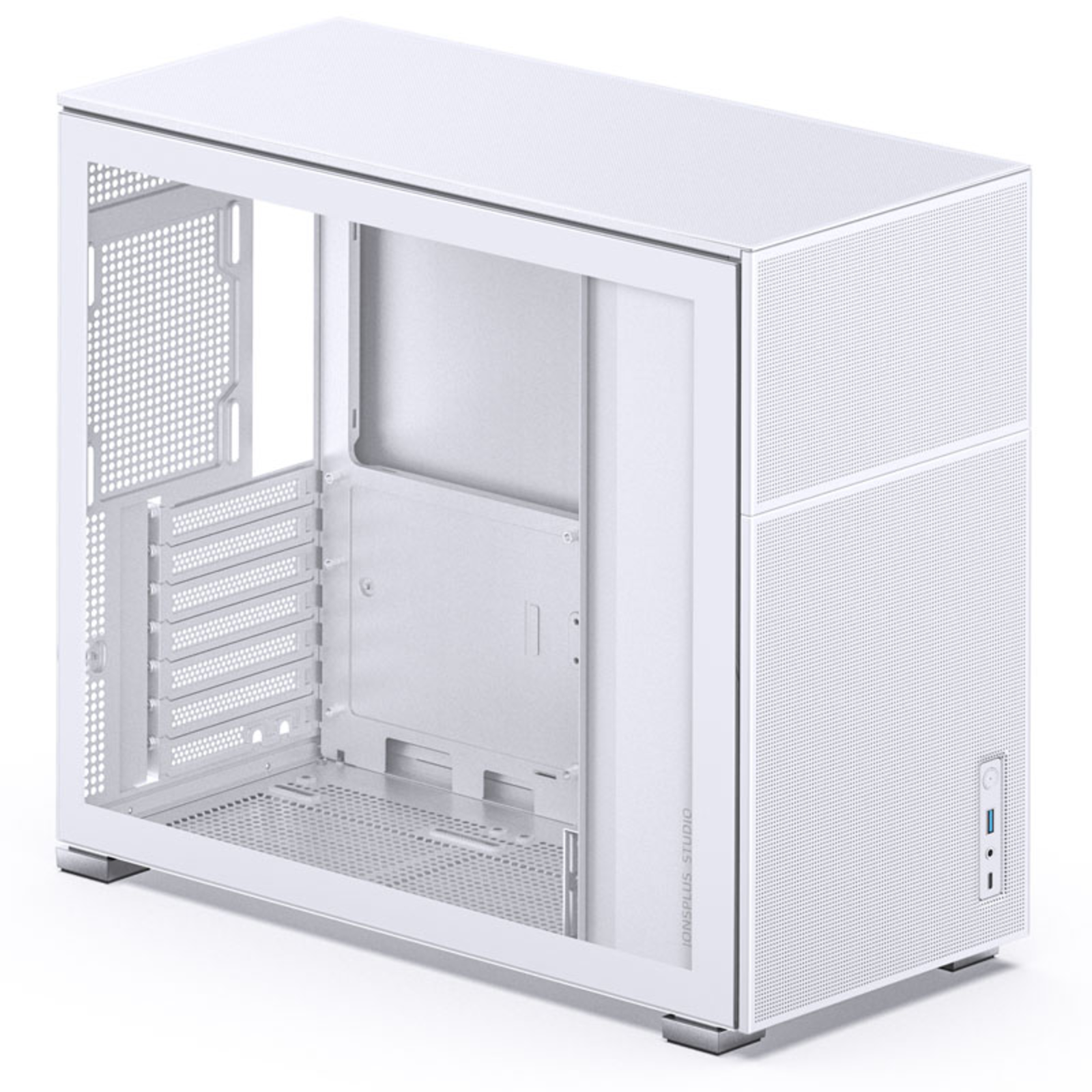 jonsbo D41 MESH ATX Case Tempered Glass White