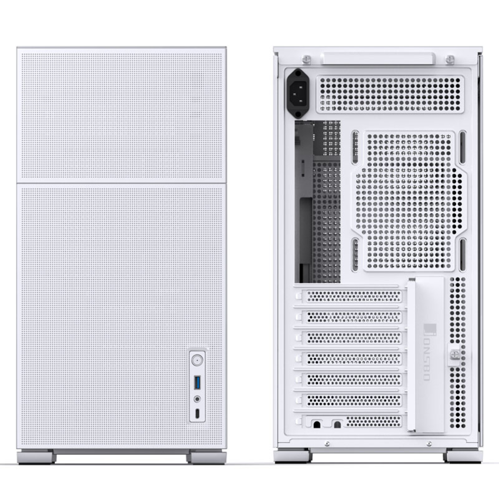 jonsbo D41 MESH ATX Case Tempered Glass White