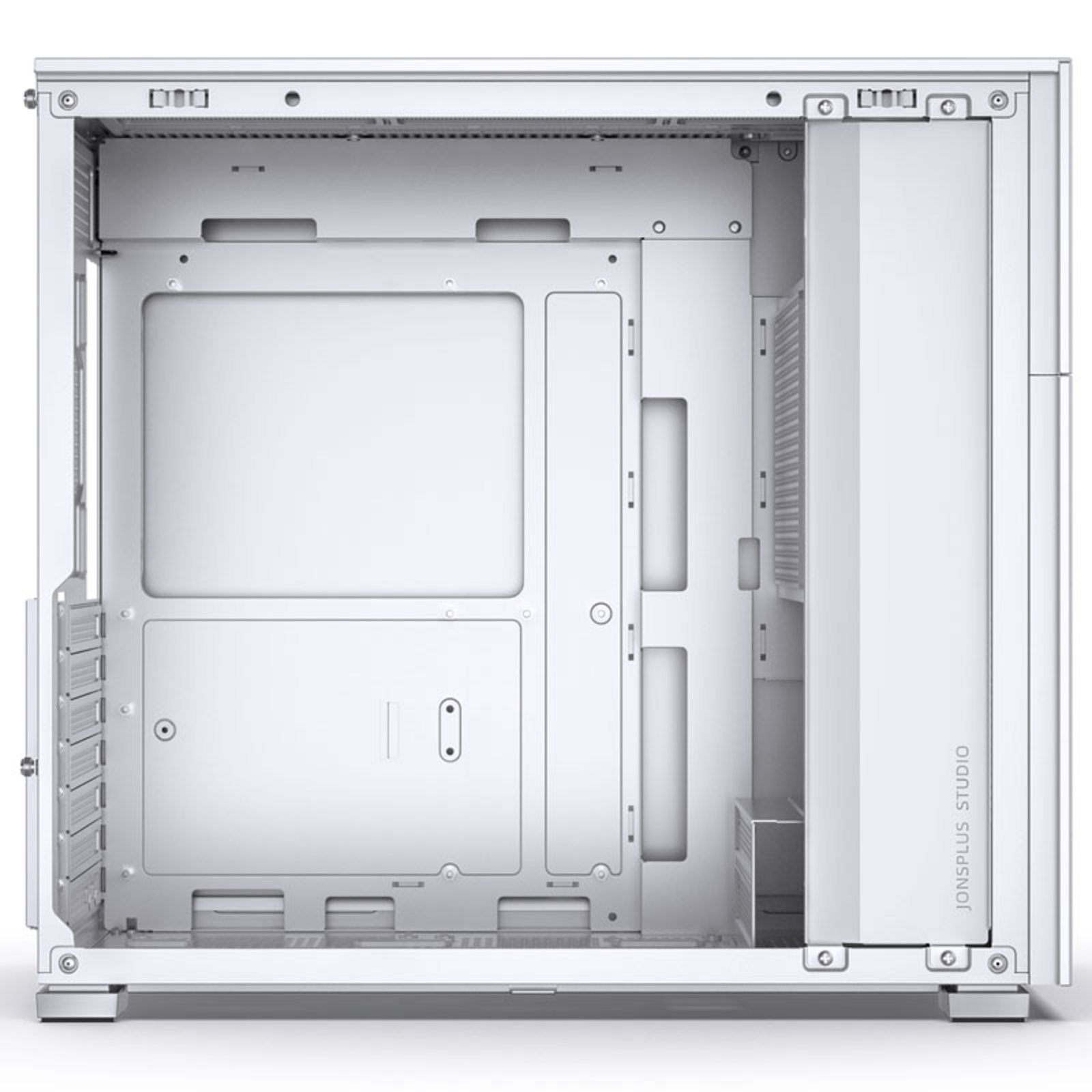 jonsbo D41 MESH ATX Case Tempered Glass White