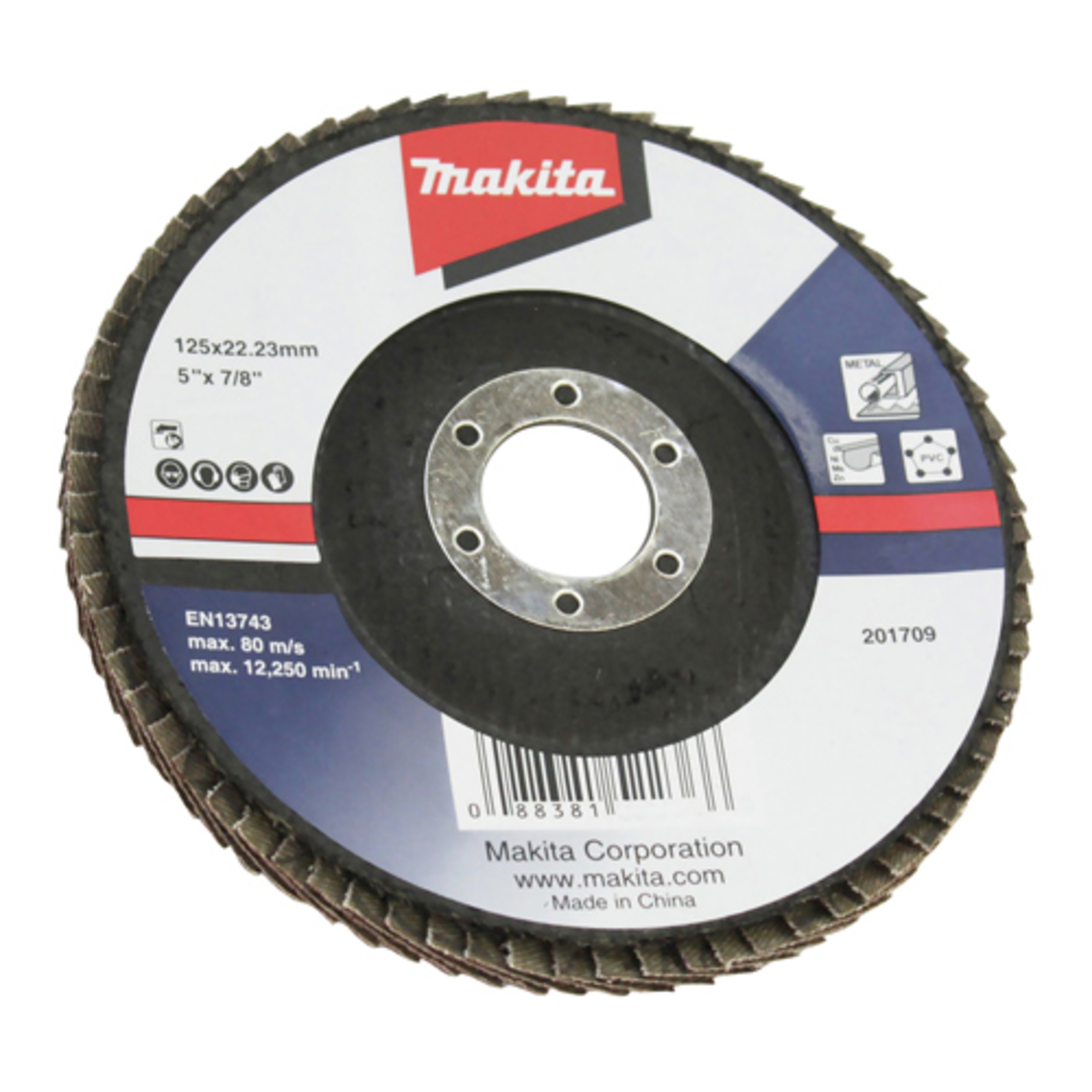 Makita Grinding Disc for Wood Metal Plastic Non-ferrous Metal