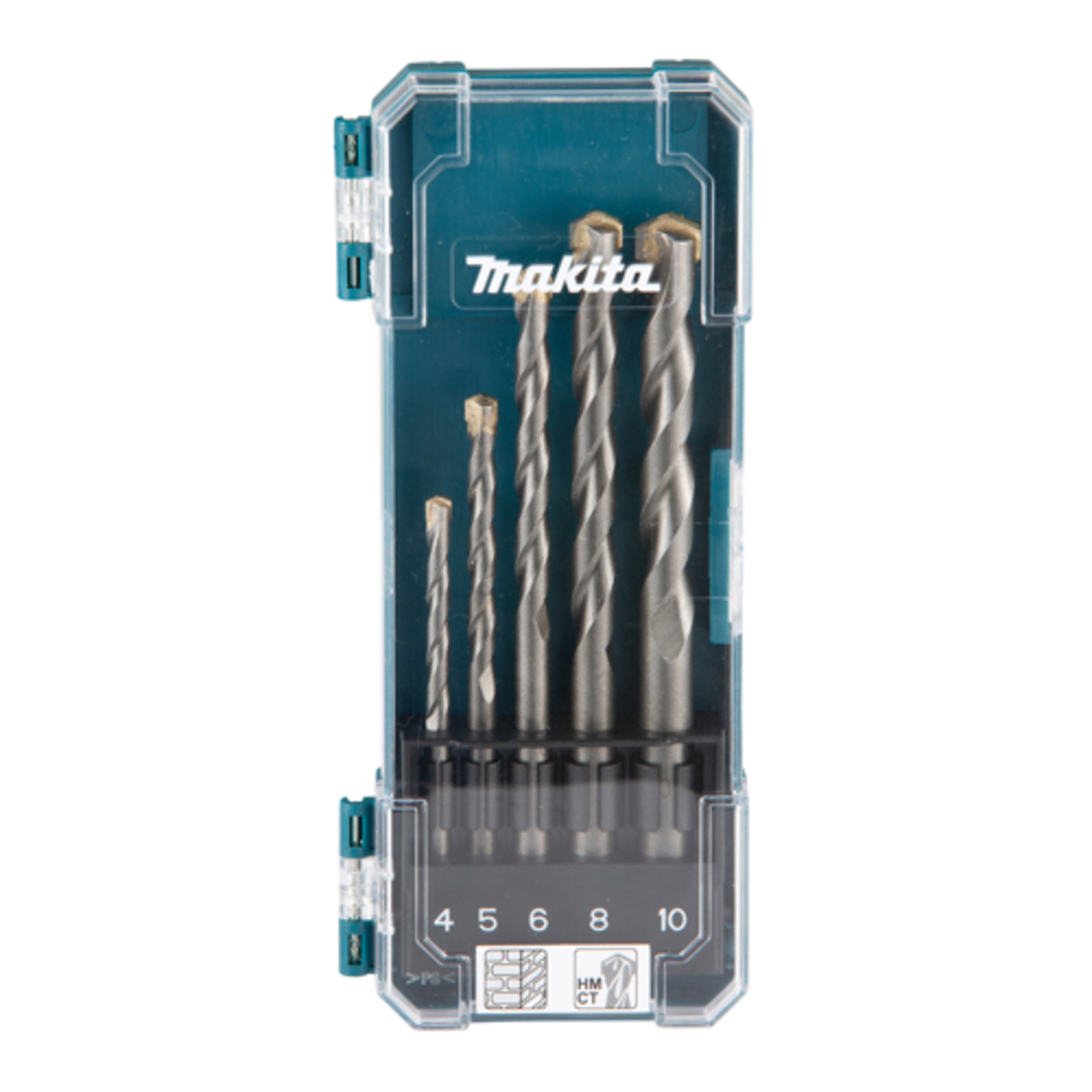 Makita D-72877 Masonry Drill Bit Set 4-10mm