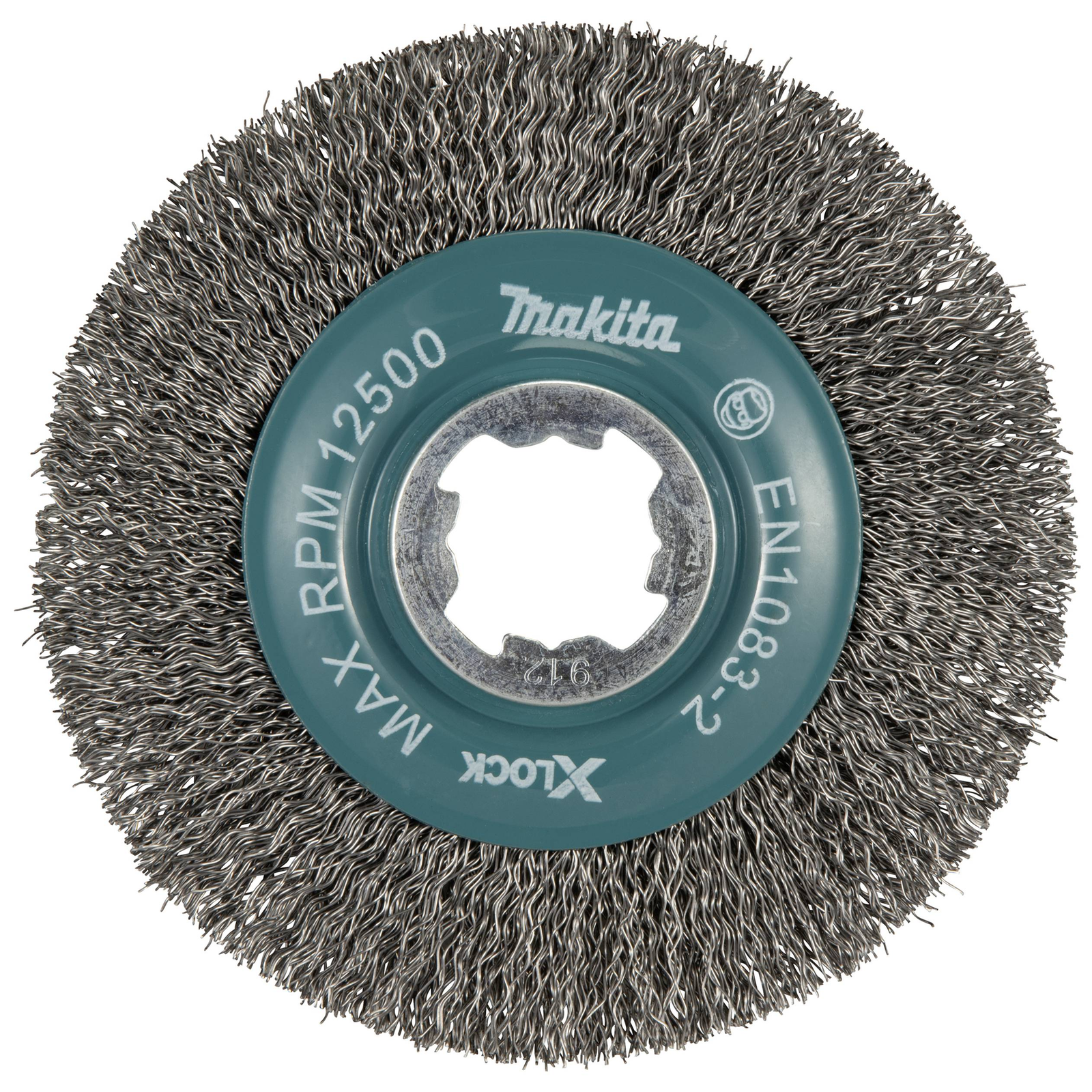 Makita Round Brush for Metal 115mm X-LOCK