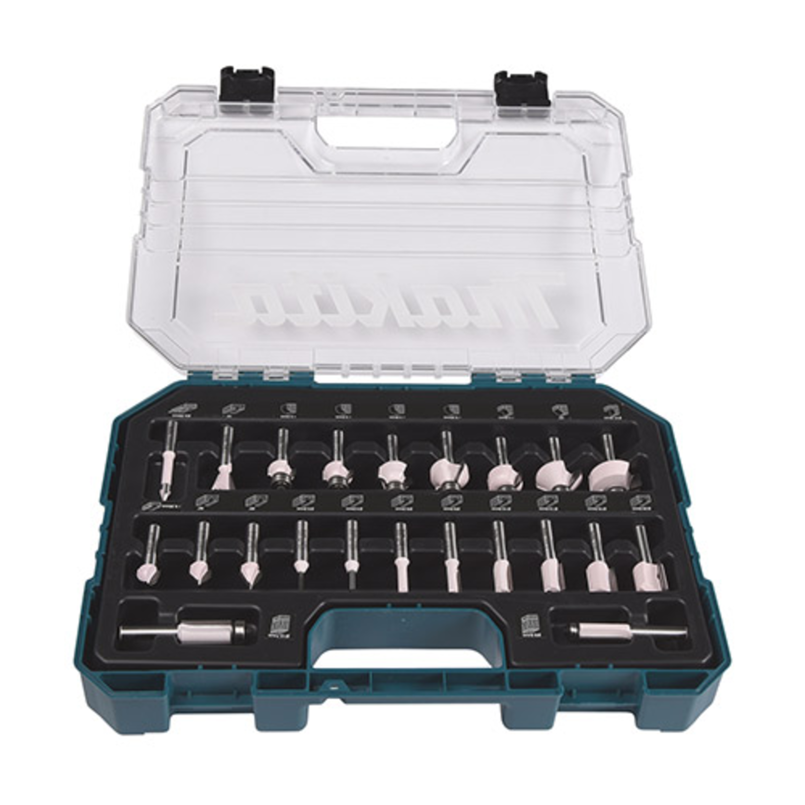 Makita Milling Cutter Set D-74778 22-piece 8mm Shank