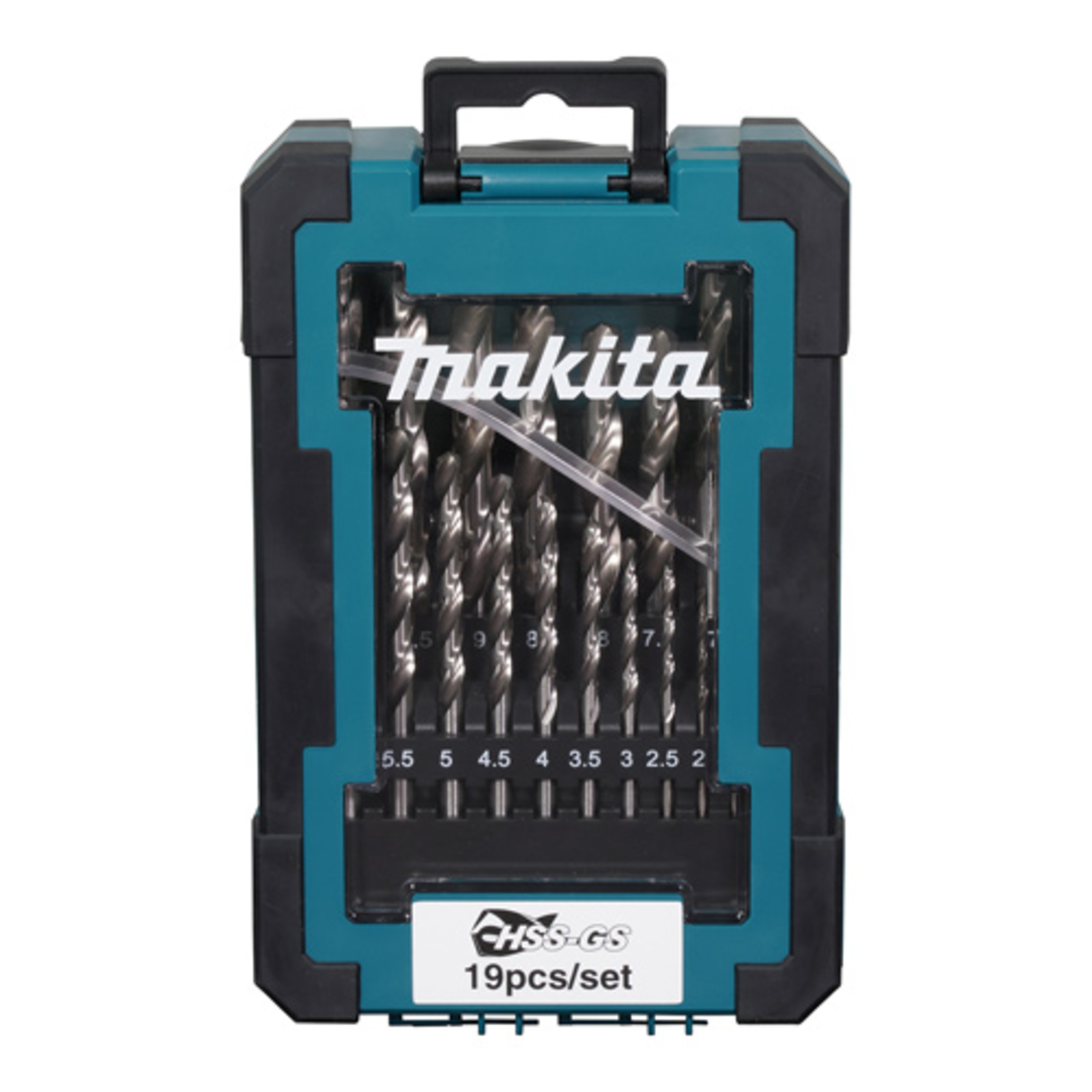 Makita D-78352 Metal Drill Bit Set HSS-GS Diameter 1.00 10.0mm Incl (D-78352)