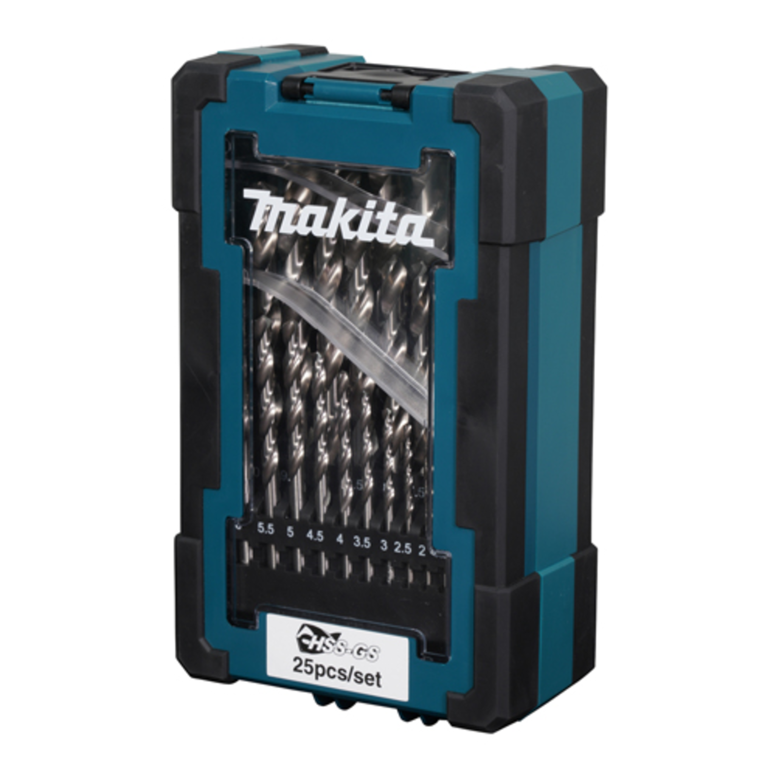Makita D-78368 HSS-GS Metal Drill Bit Set Diameter 1.00 13.0mm (D-78368)