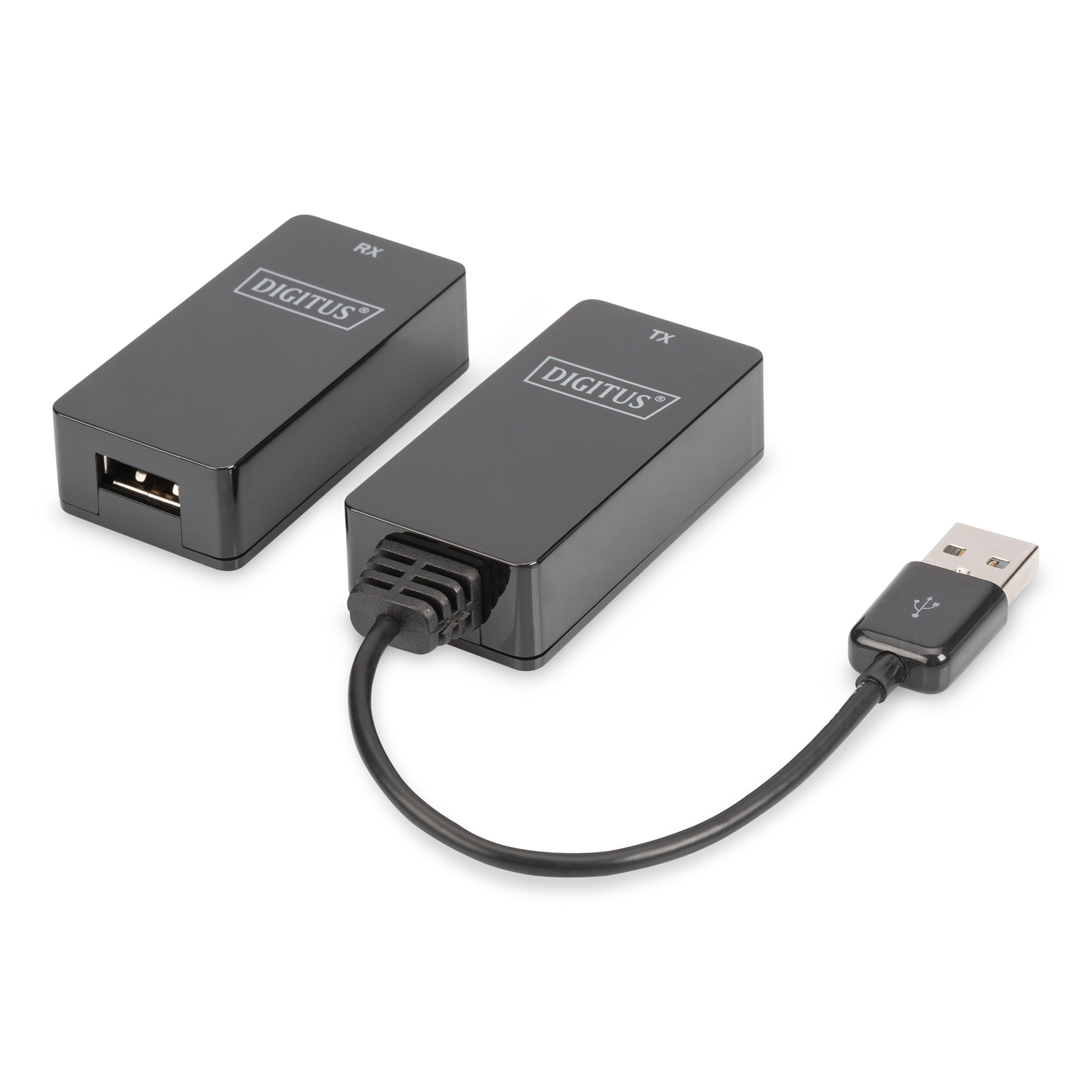 DIGITUS USB Extender for Cat55e6 up to 45m