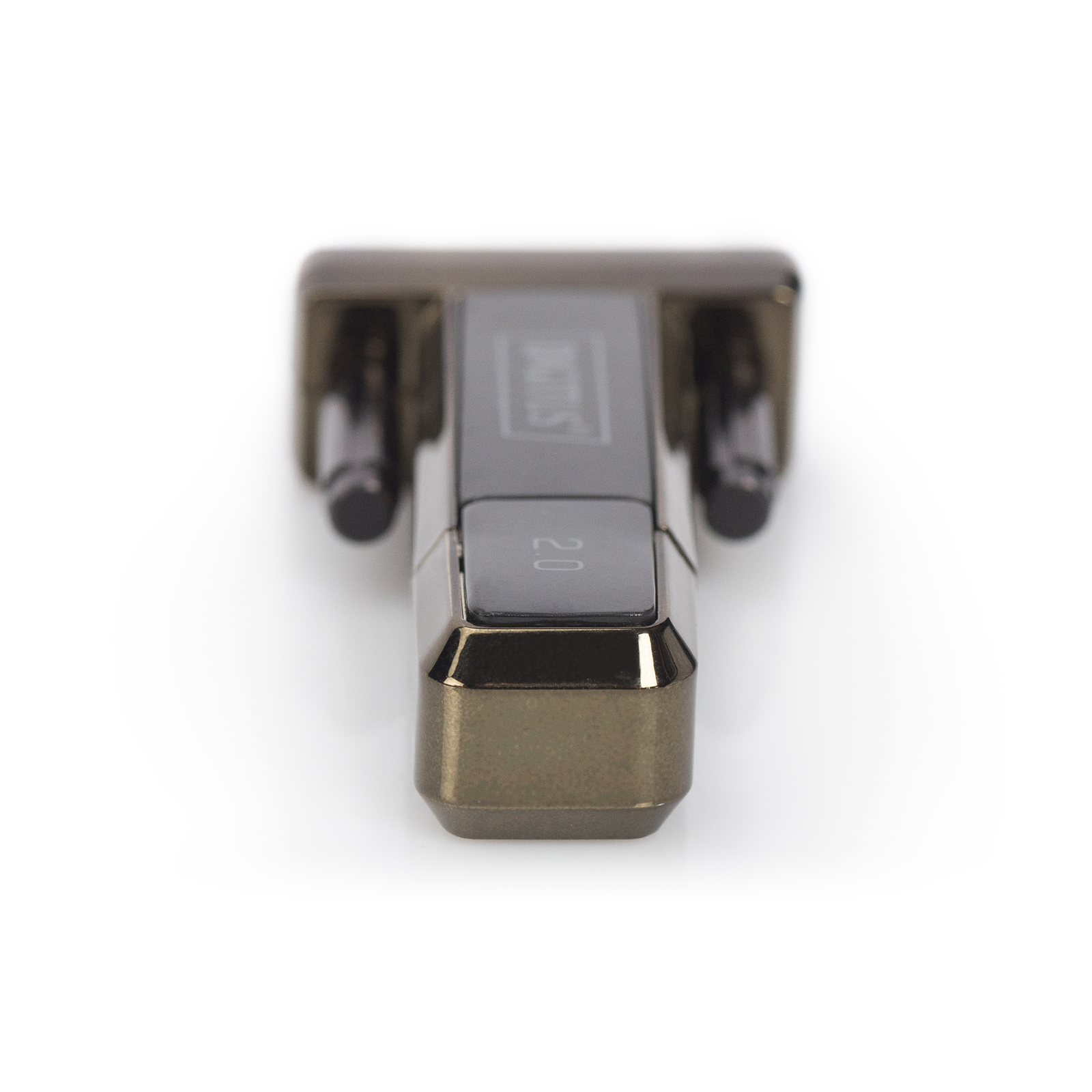 Digitus USB 2.0 Adapter USB-A Plug And Gt 9-pin Serial Plug Black Incl. 80cm Cable