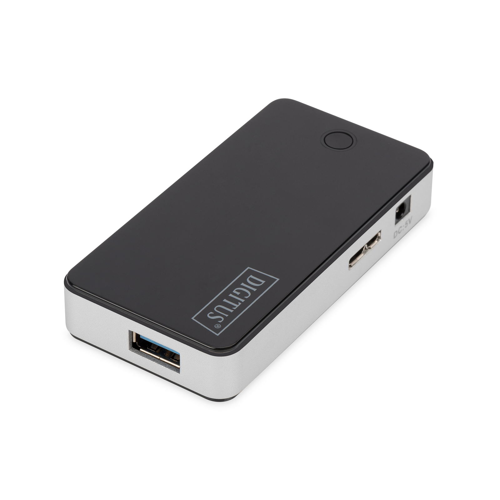 Digitus USB Hub 4-3.0 4xA3.0 W.power Supply Black