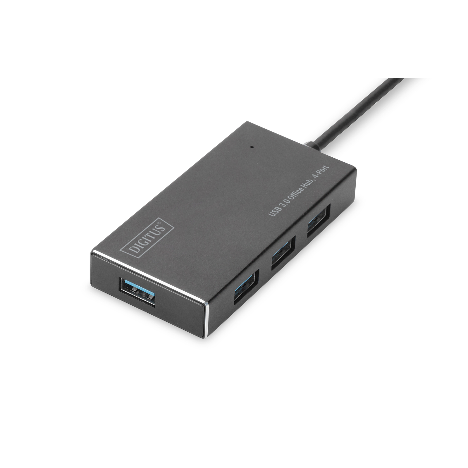Digitus USB Hub 4-3.0 4xA3.0 W.power Supply Black