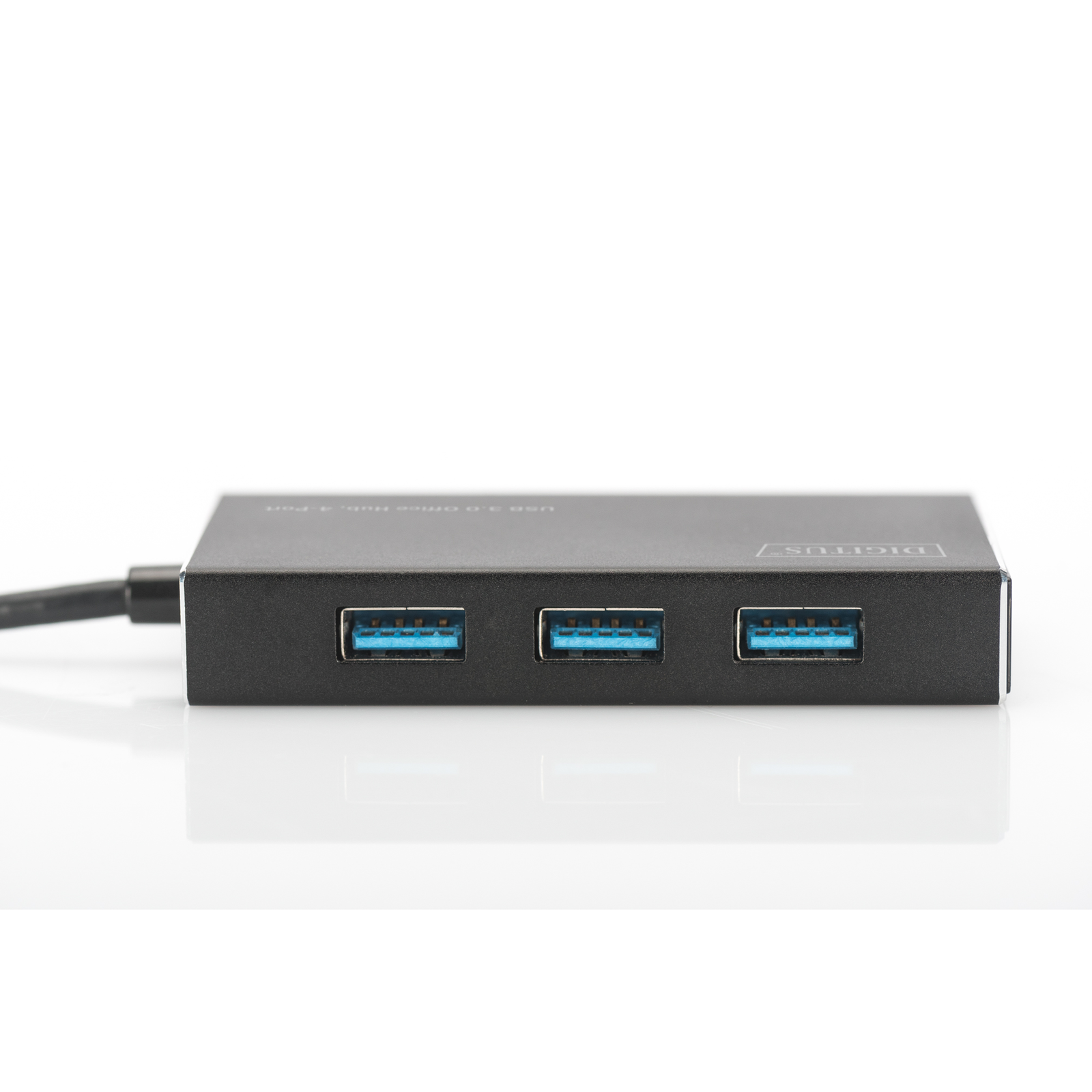 Digitus USB Hub 4-3.0 4xA3.0 W.power Supply Black