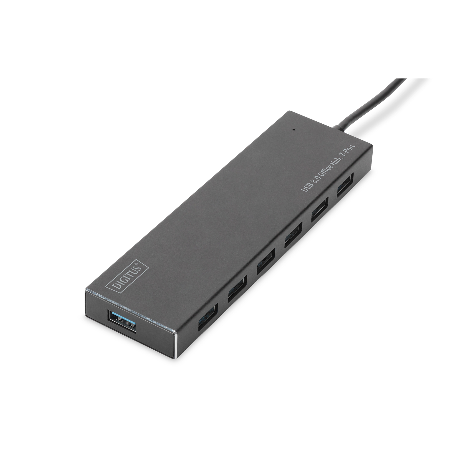 Digitus USB Hub 7-3.0 7xA3.0 W.power Supply Black