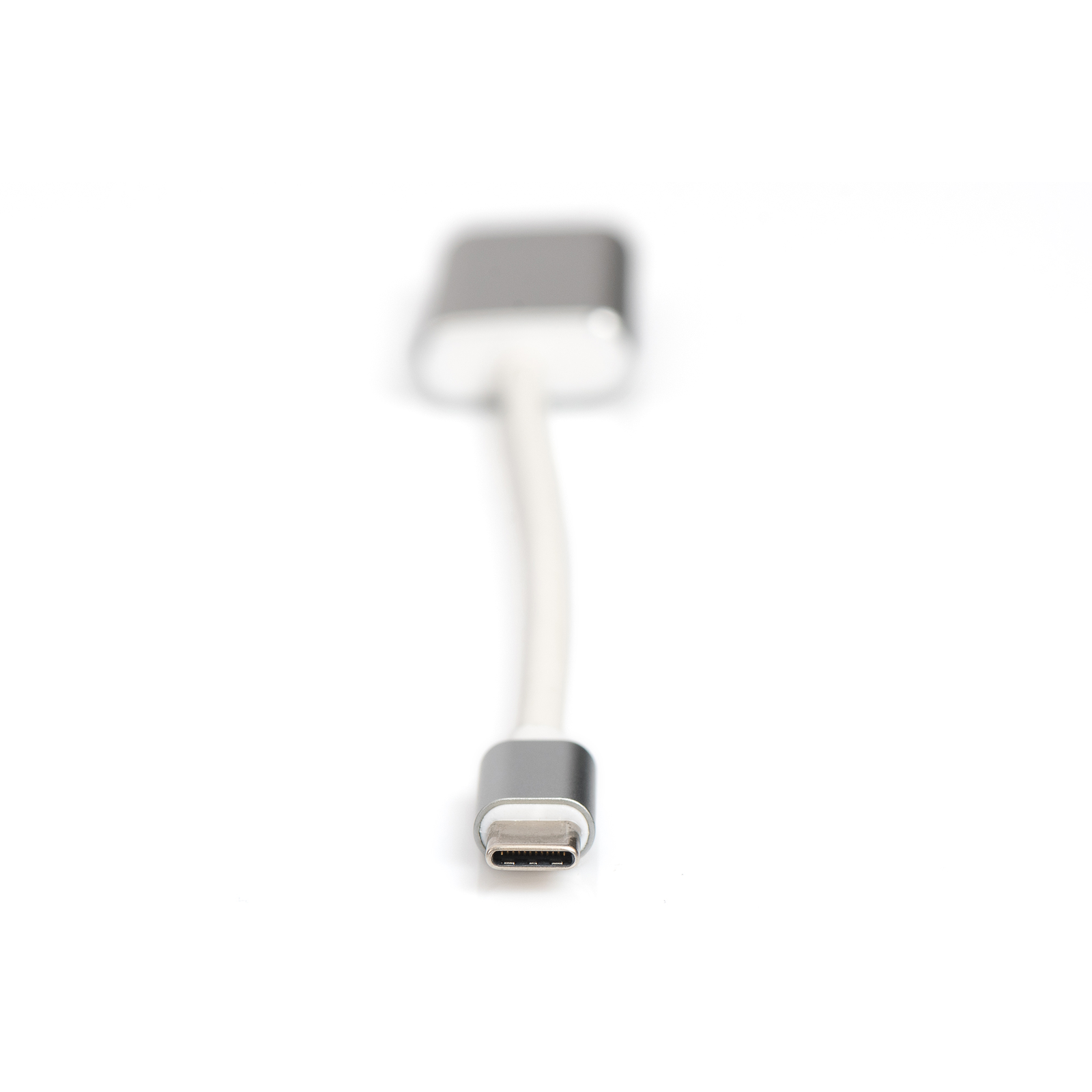 Digitus USB Adapter USB-C Plug And Gt HDMI 4K Socket White Silver 20cm